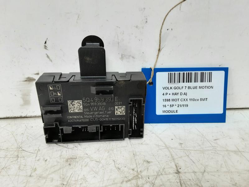 MODULE Vw GOLF VII 11/12 - 17