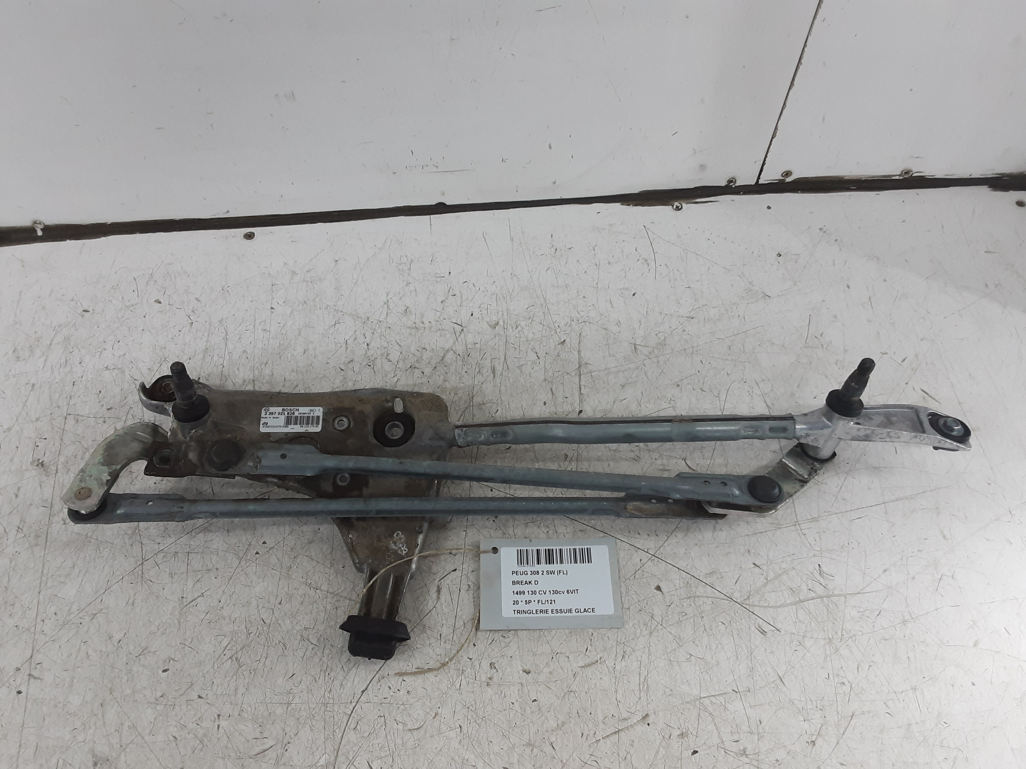 RUITENWISSER MECHANISME Peugeot 308 (2) 6/17 - 8/21 FaceLift