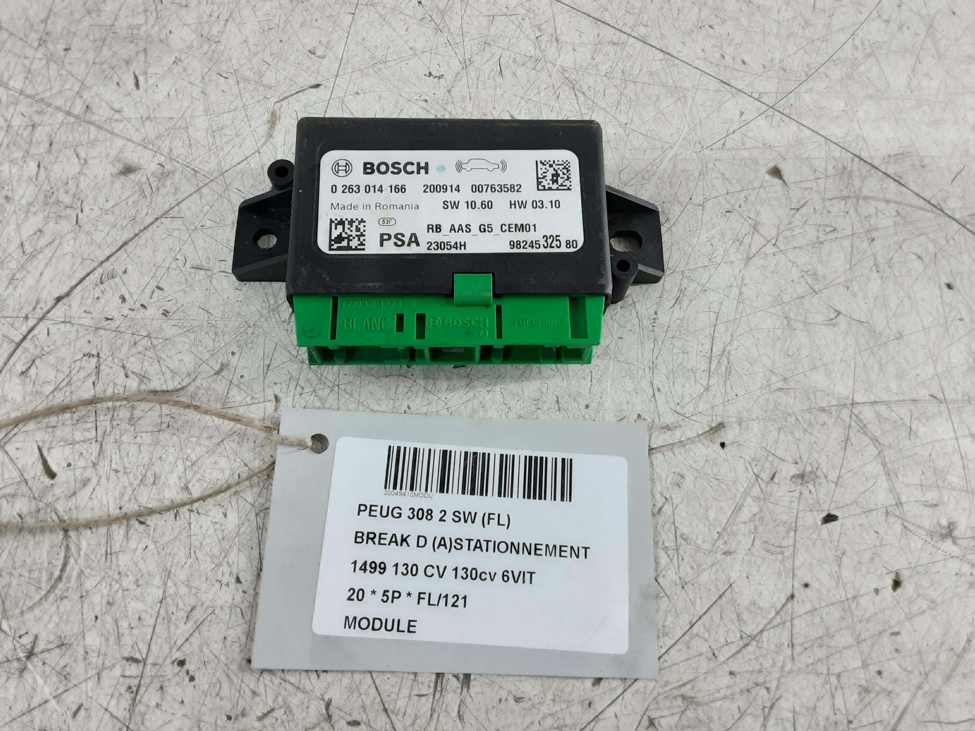 MODULE Peugeot 308 (2) 6/17 - 8/21 FaceLift