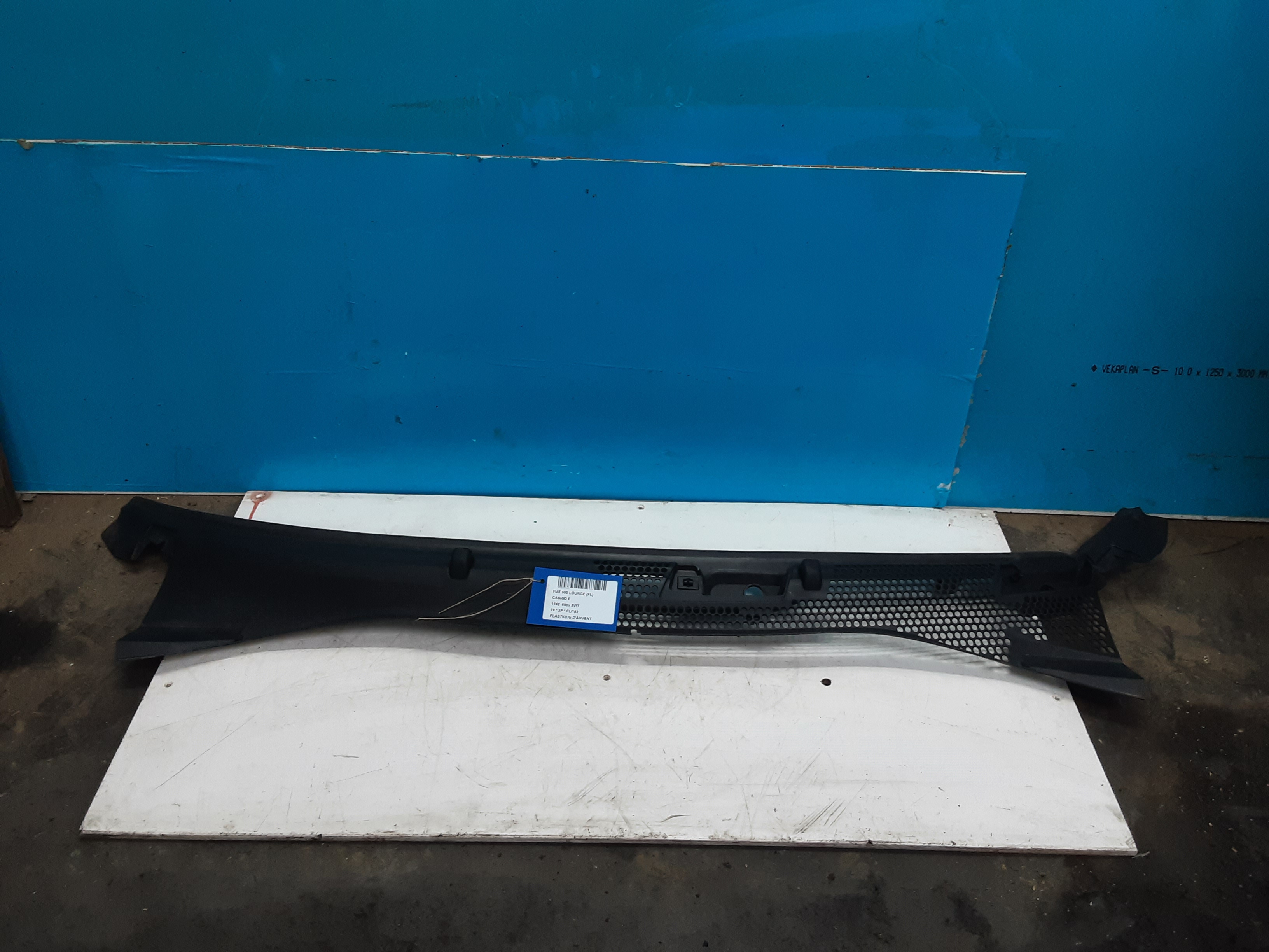 PLASTIEK WINDSCHERM Fiat 500 7/15+