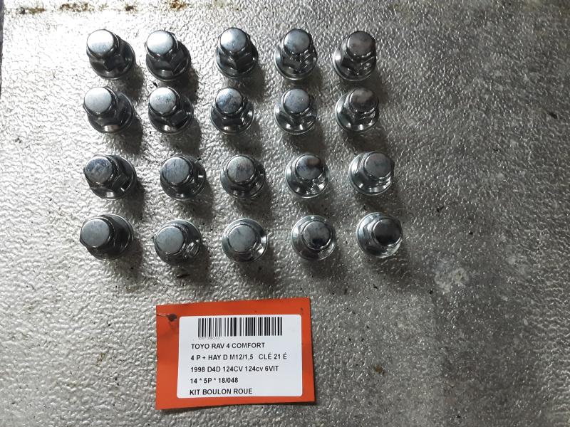 KIT BOULON ROUE Toyota RAV 4 01/13 - 15