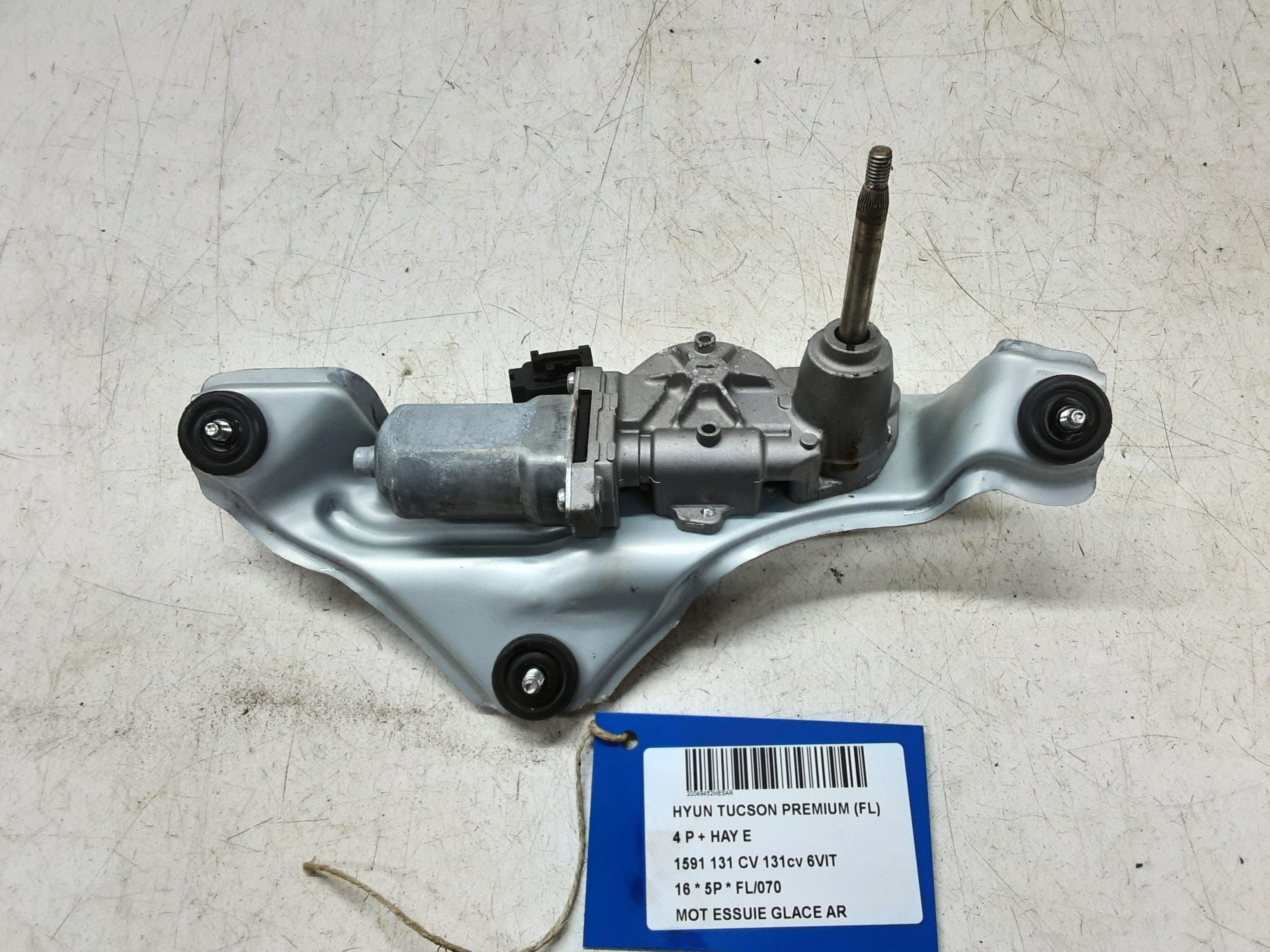 RUITENWISSERMOTOR ACHTER Hyundai TUCSON (2) 09/15 - 09/18