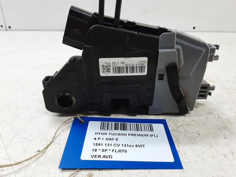 VERROUILLAGE DE PORTE AVANT DROITE Hyundai TUCSON (2) 09/15 - 09/18