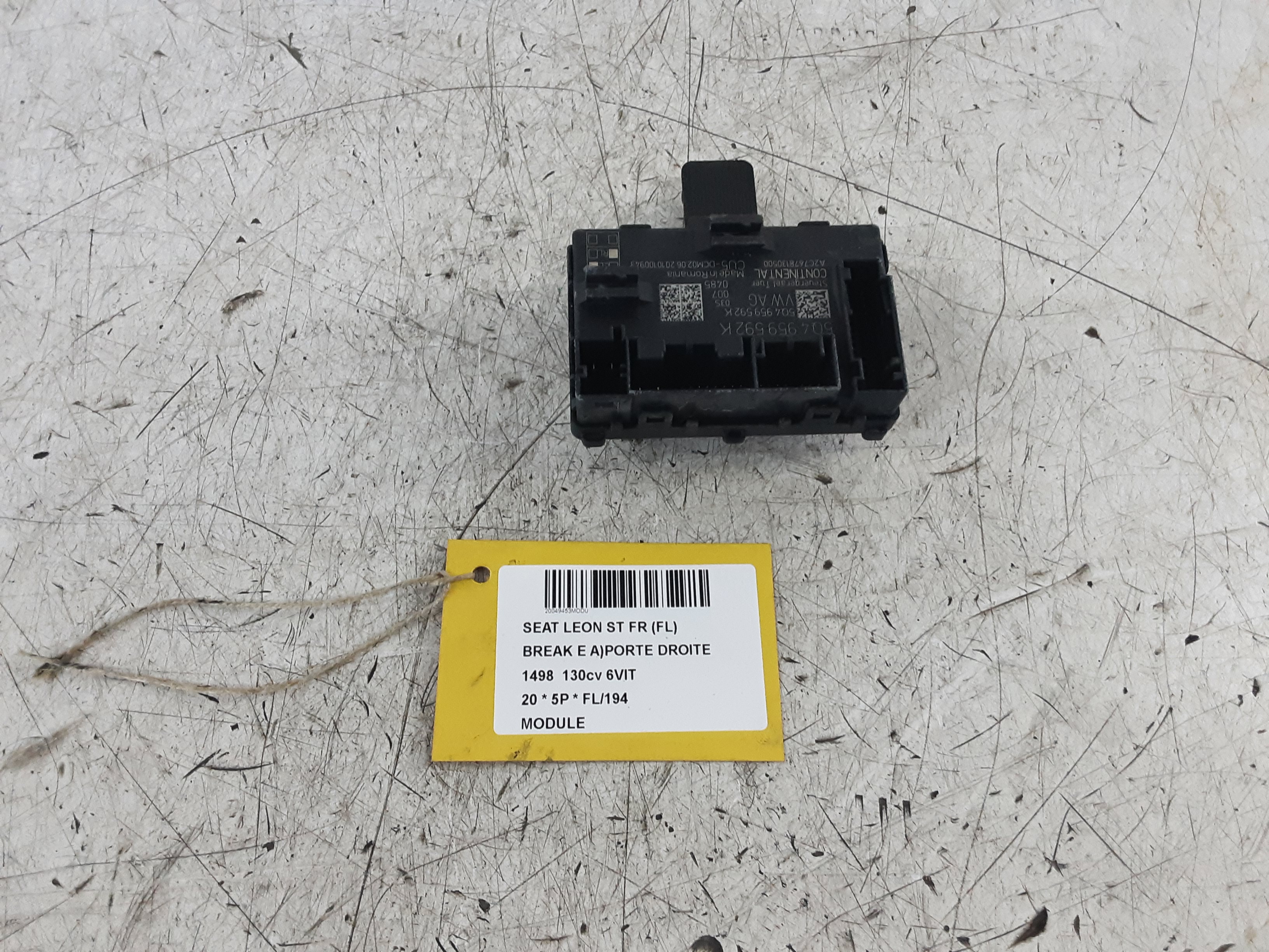 MODULE Seat LEON (3) (5F) FaceLift 1/17 - 5/20