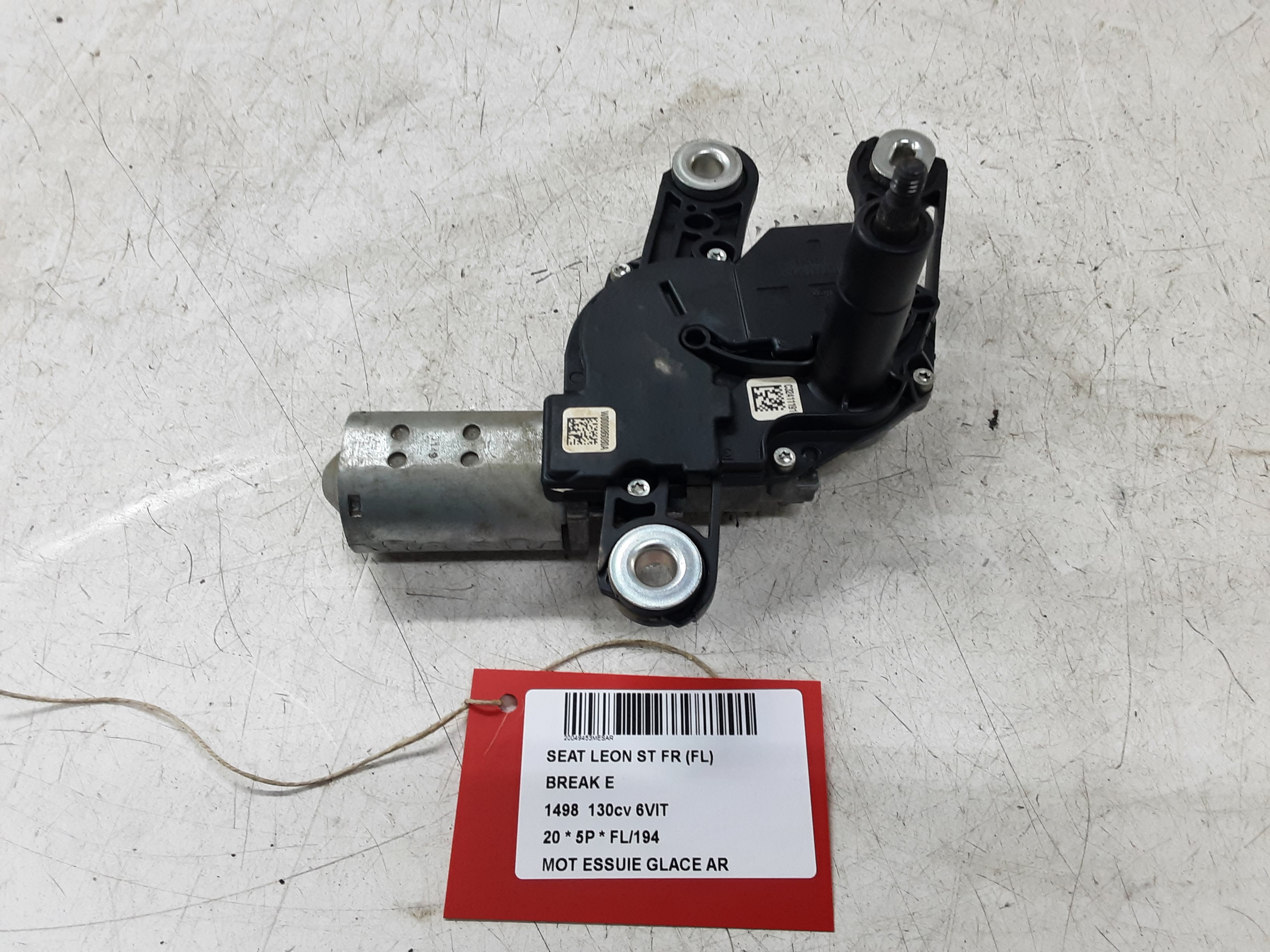 MOTEUR D&#039;ESSUIE-GLACE ARRIERE Seat LEON (3) (5F) FaceLift 1/17 - 5/20