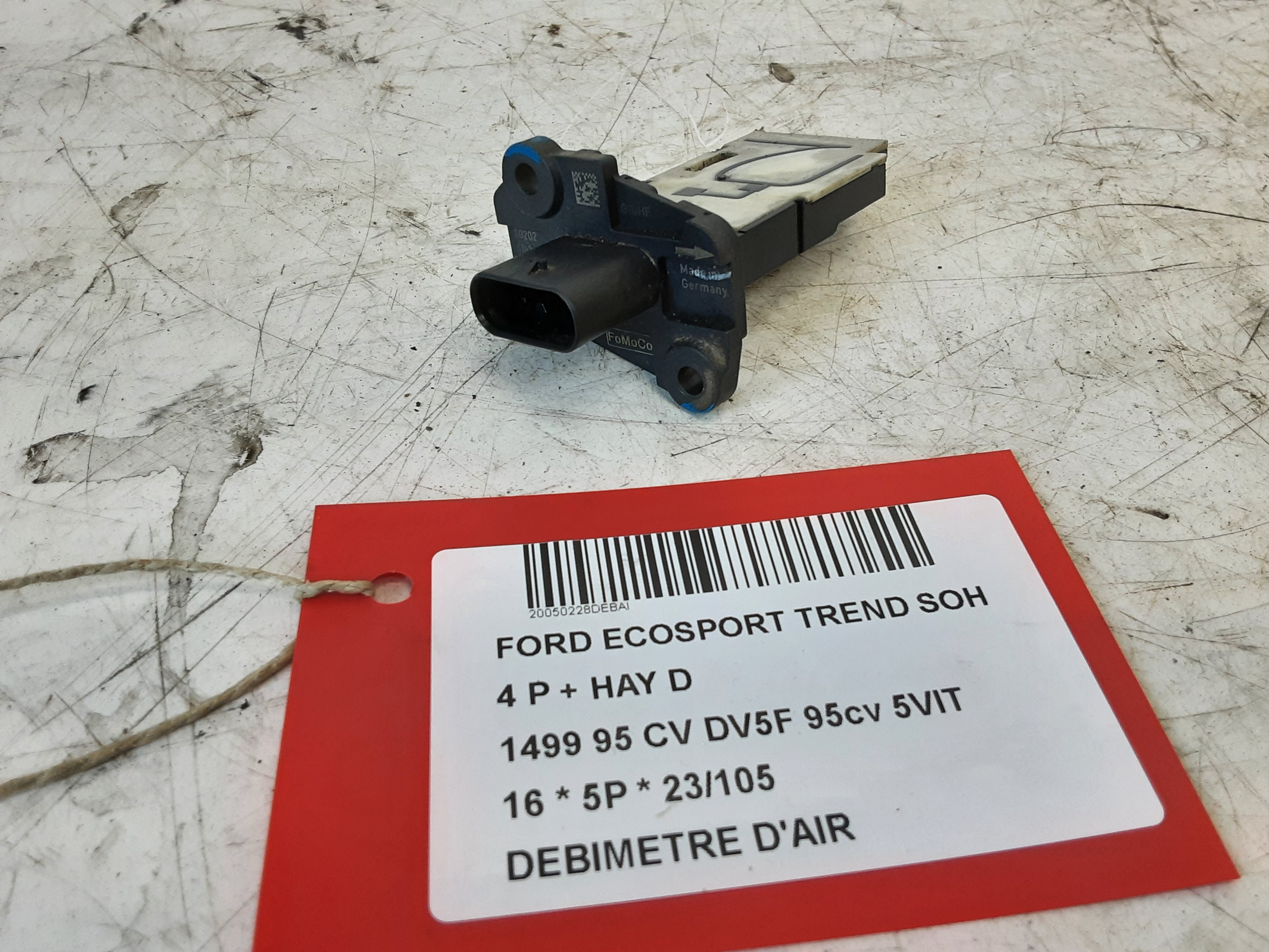 DEBIMETRE D&#039;AIR Ford ECOSPORT 10/13 - 17