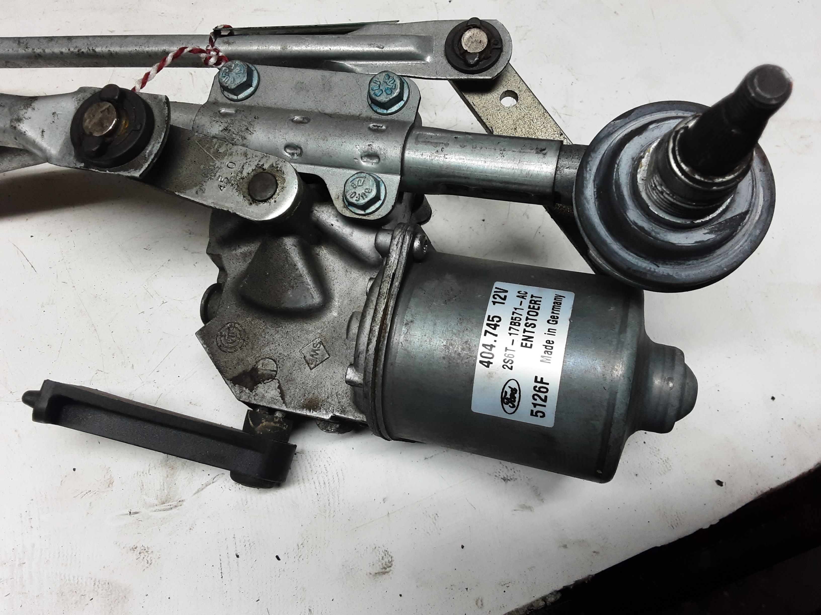 MOTOR RUITENWISSERS VOOR Ford FIESTA 11/05 - 10/08