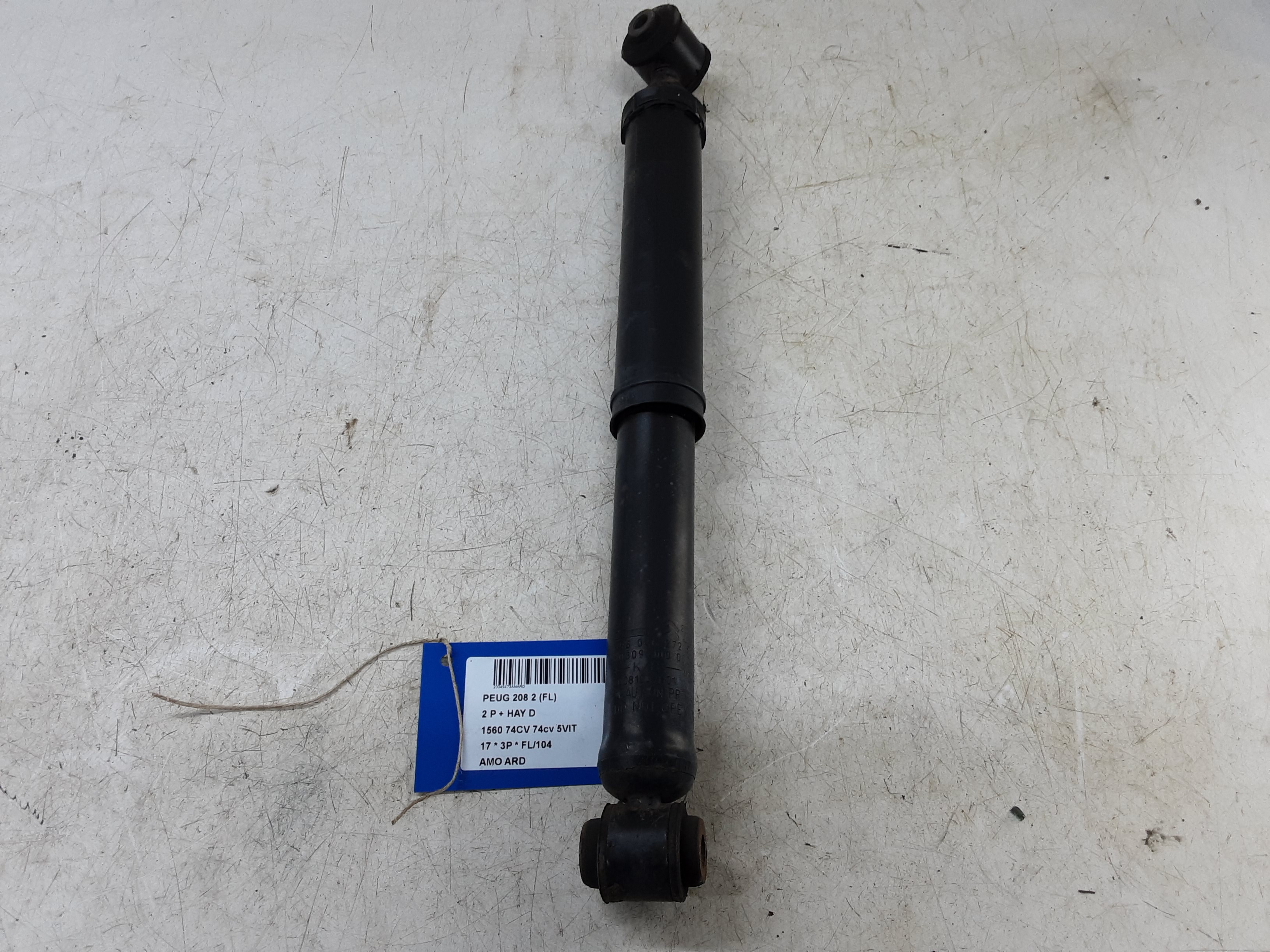 FEDERBEIN HINTER RECHTS Peugeot 208 8/15 - 20
