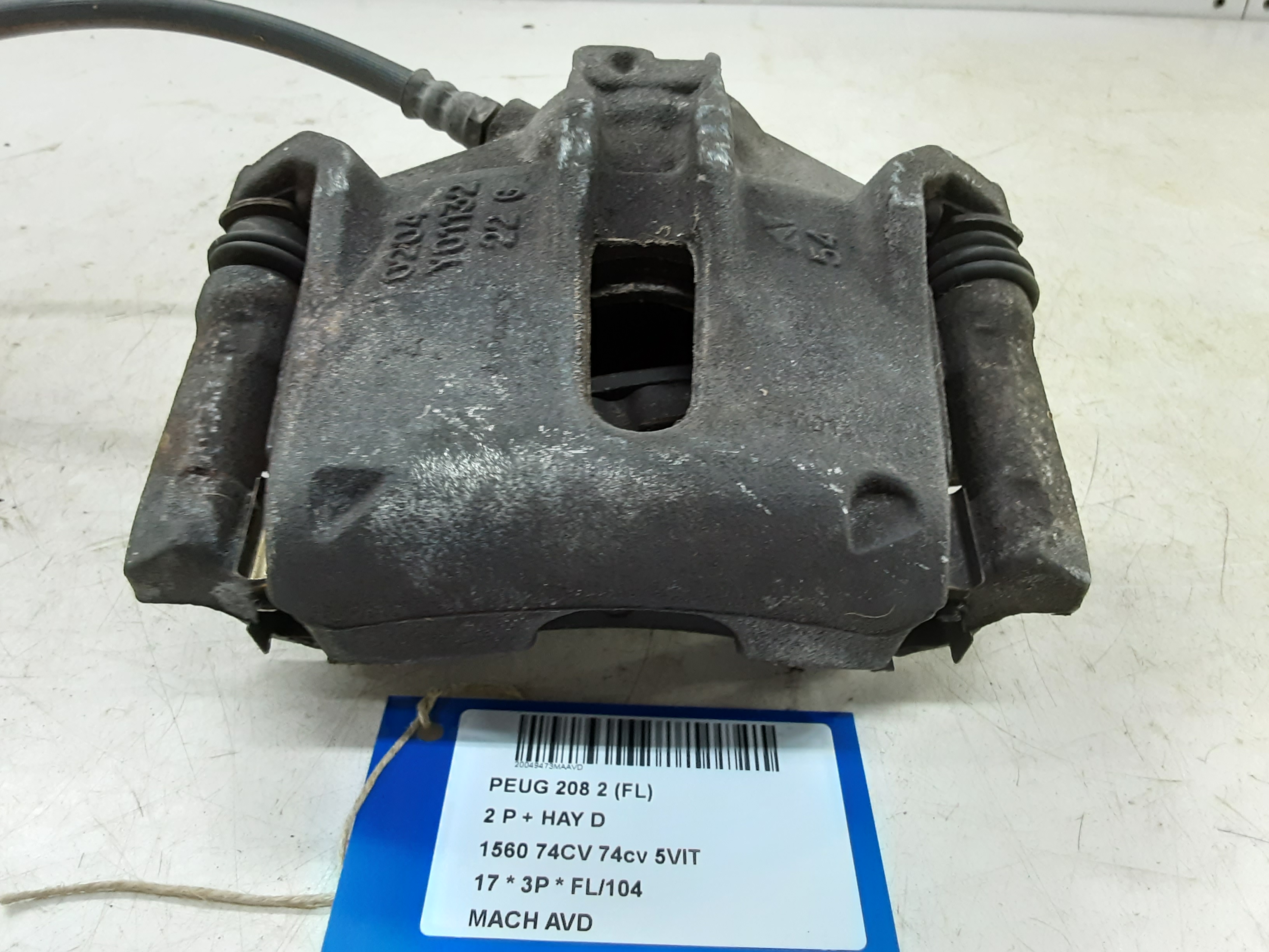REMKLAUW VOOR RECHTS Peugeot 208 8/15 - 20
