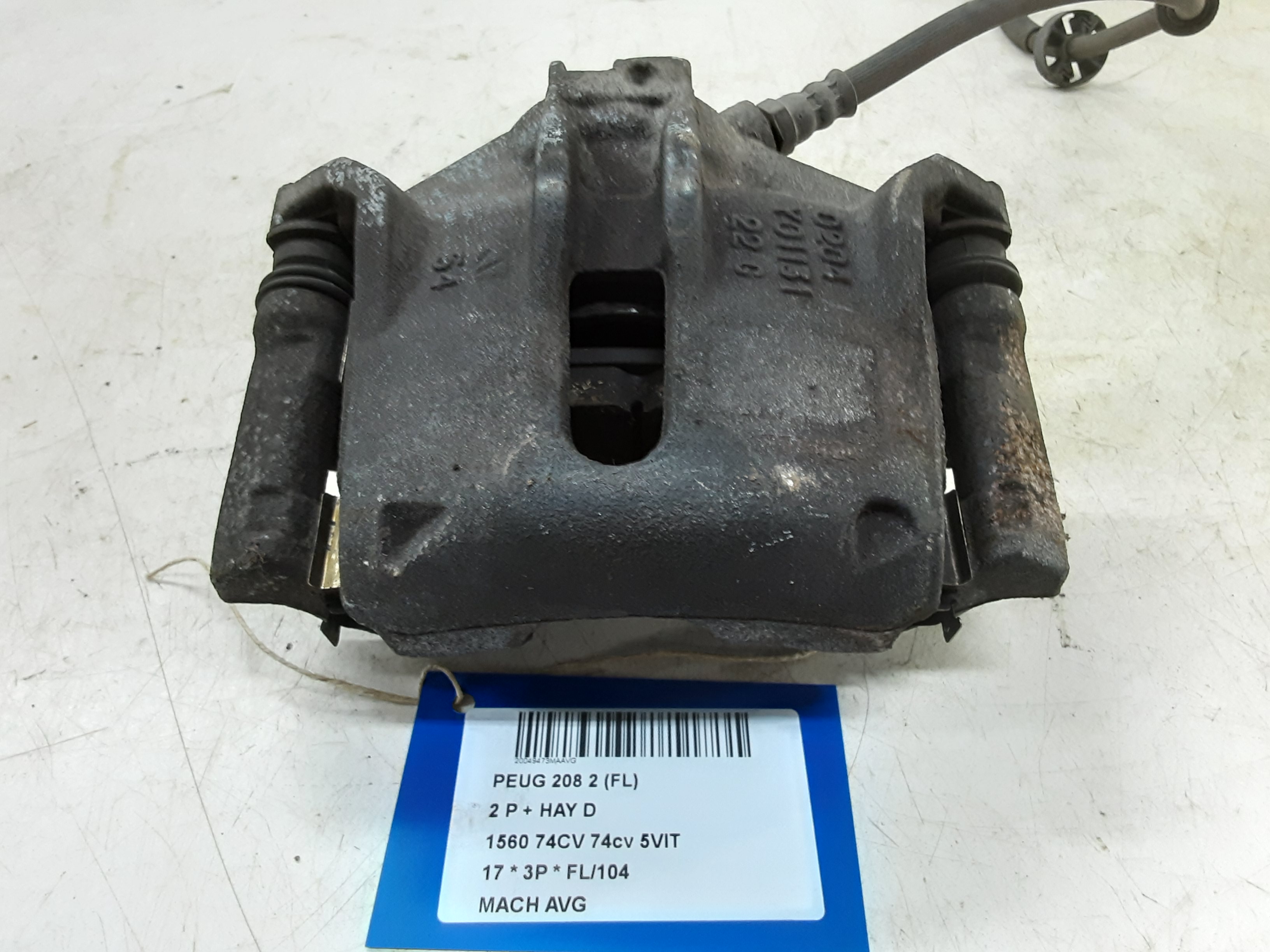 REMKLAUW VOOR LINKS Peugeot 208 8/15 - 20