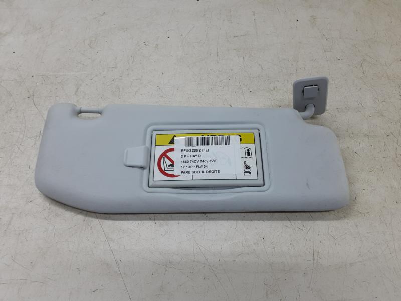 PARE-SOLEIL DROIT Peugeot 208 8/15 - 20