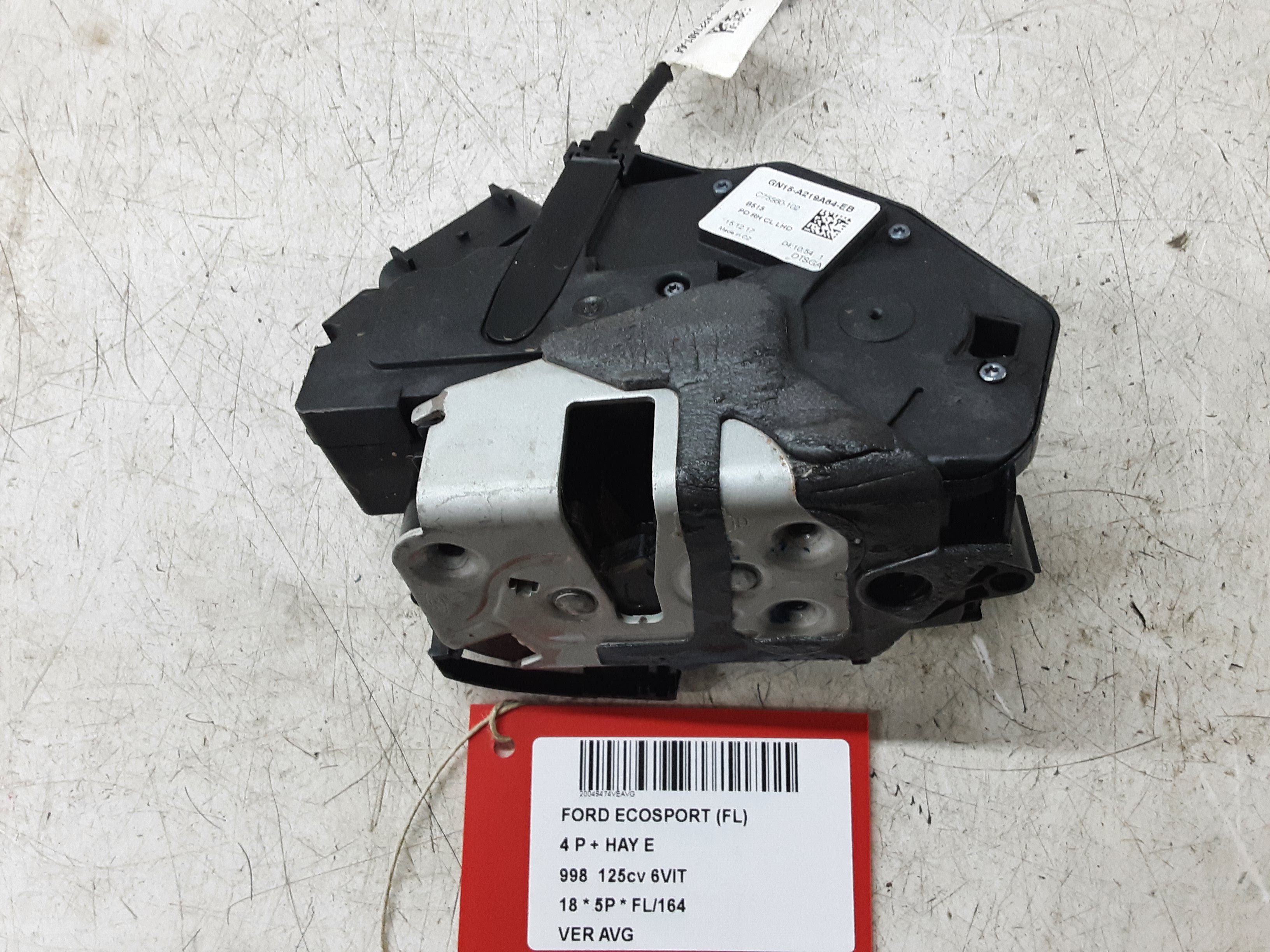 VERROUILLAGE DE PORTE AVANT GAUCHE Ford ECOSPORT 11/17+