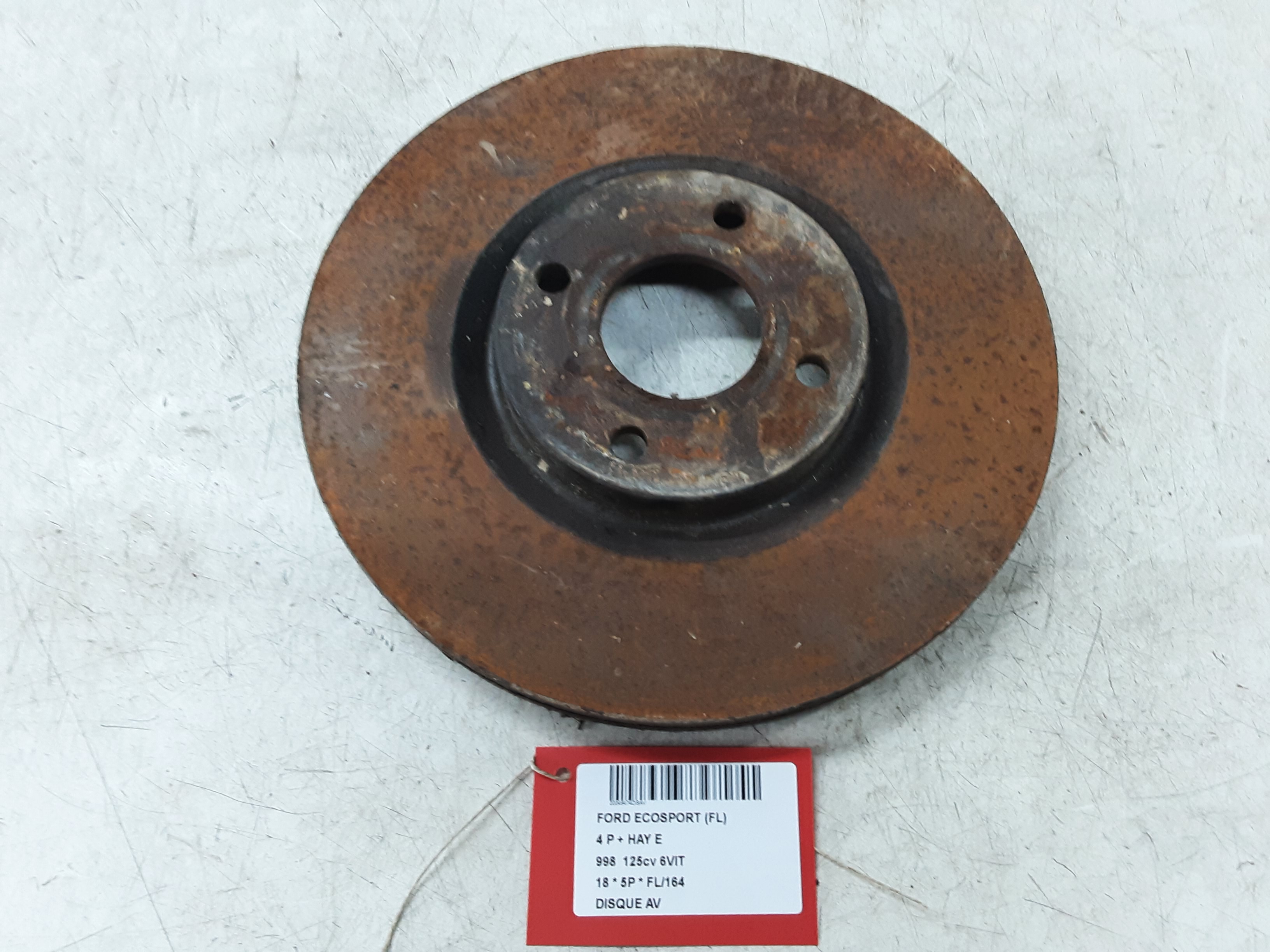 REMSCHIJF VOOR Ford ECOSPORT 11/17+