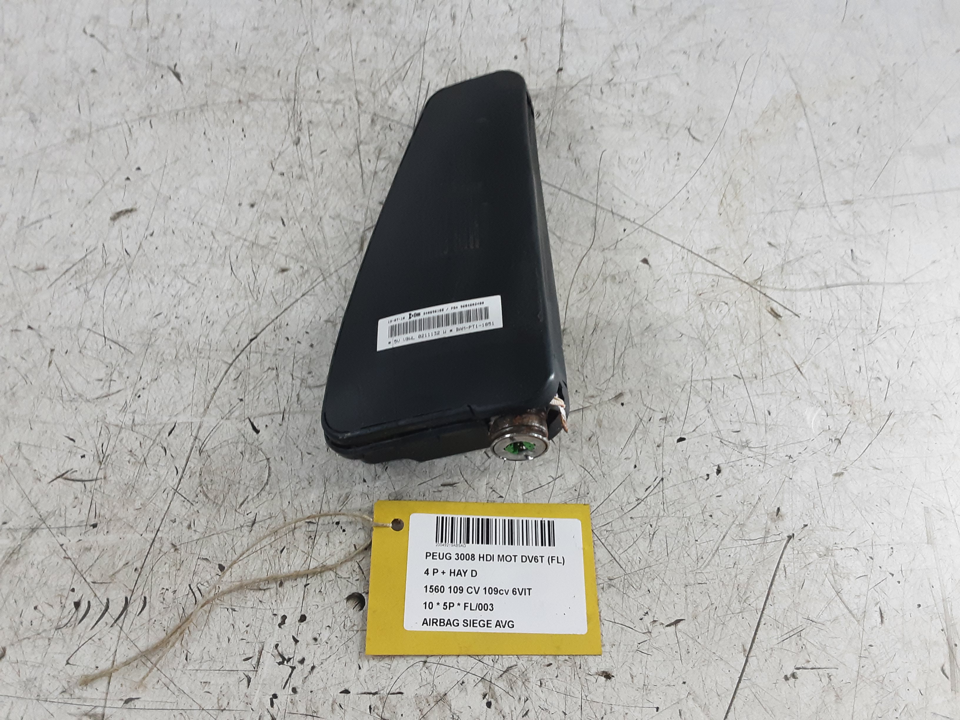 AIRBAG STOEL LINKS VOOR Peugeot 3008 (1) 6/09 - 16