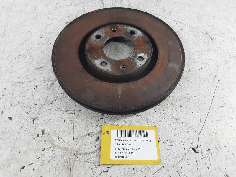DISQUE AVANT Peugeot 3008 (1) 6/09 - 16