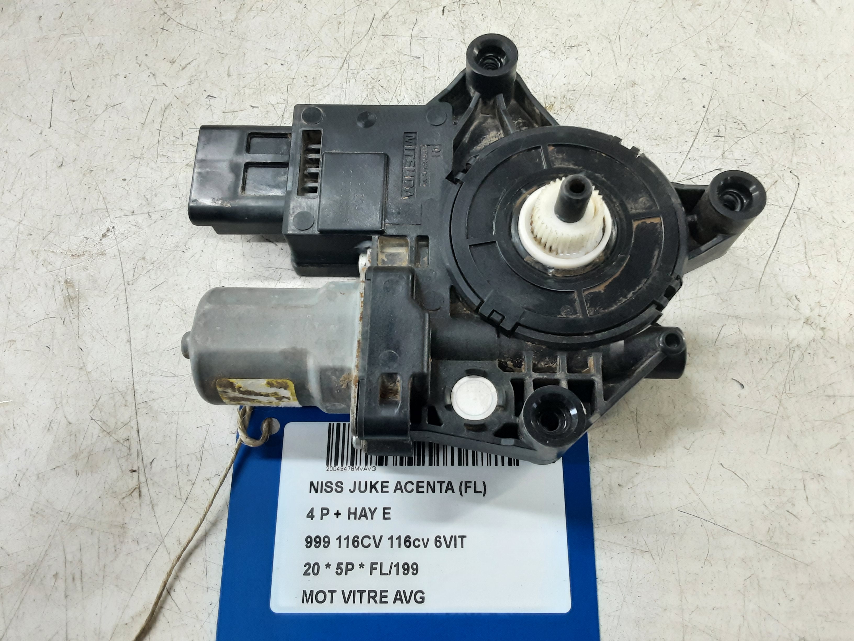 MOTOR RUITMECHANISME VOOR LINKS Nissan JUKE 8/19+
