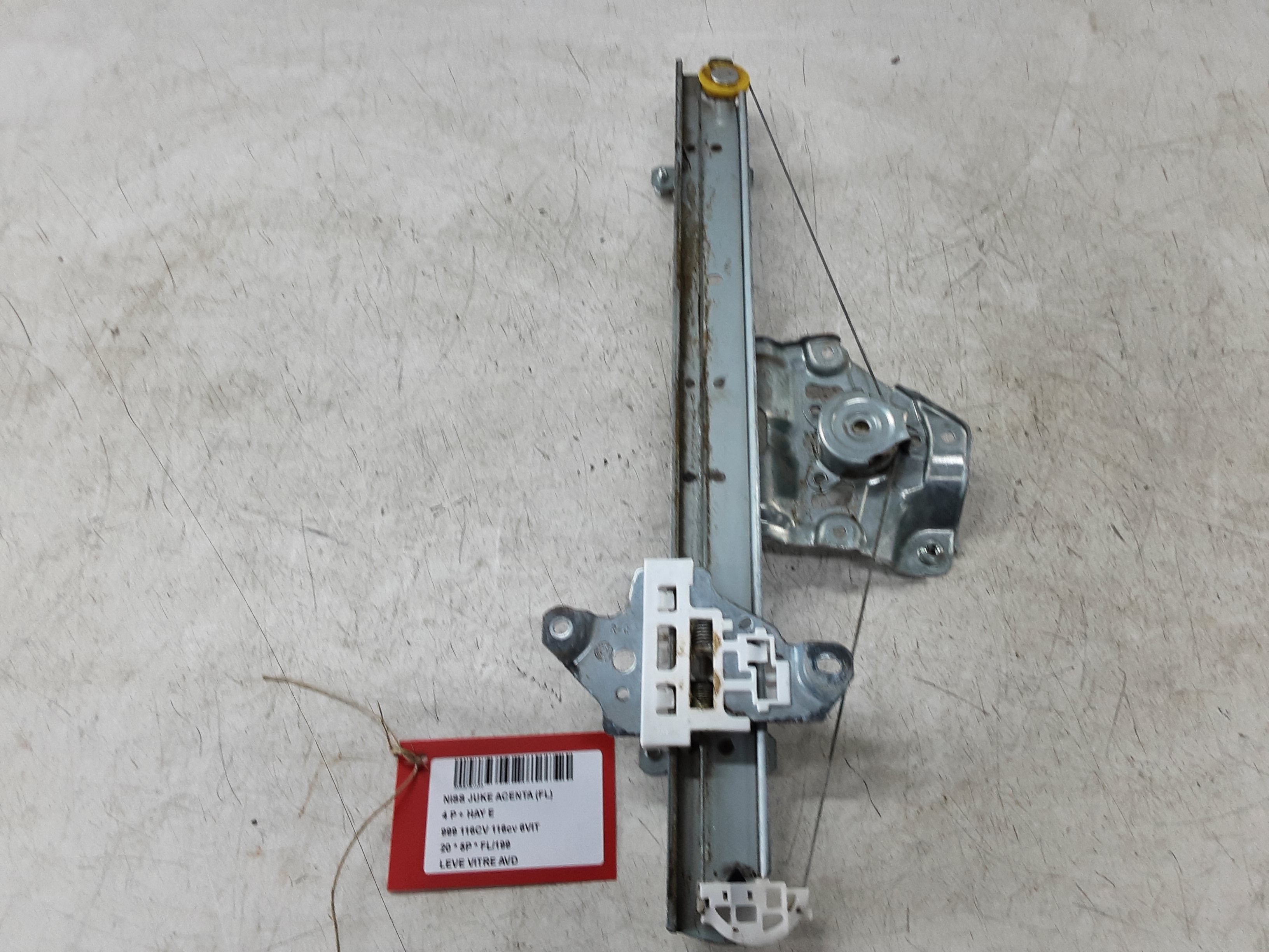 RUITMECHANISME VOOR RECHTS Nissan JUKE 8/19+