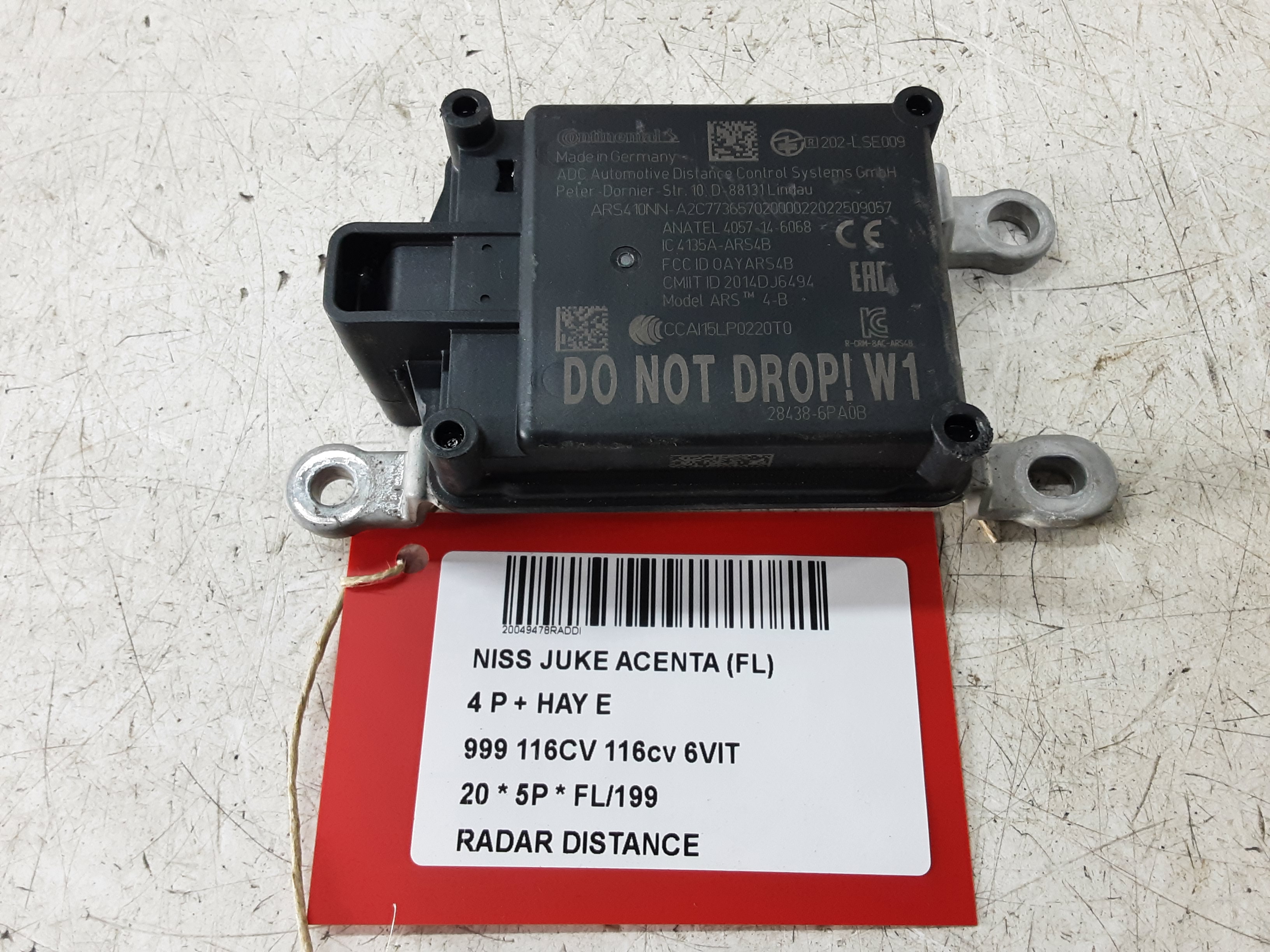 AFSTANDS SENSOR Nissan JUKE 8/19+