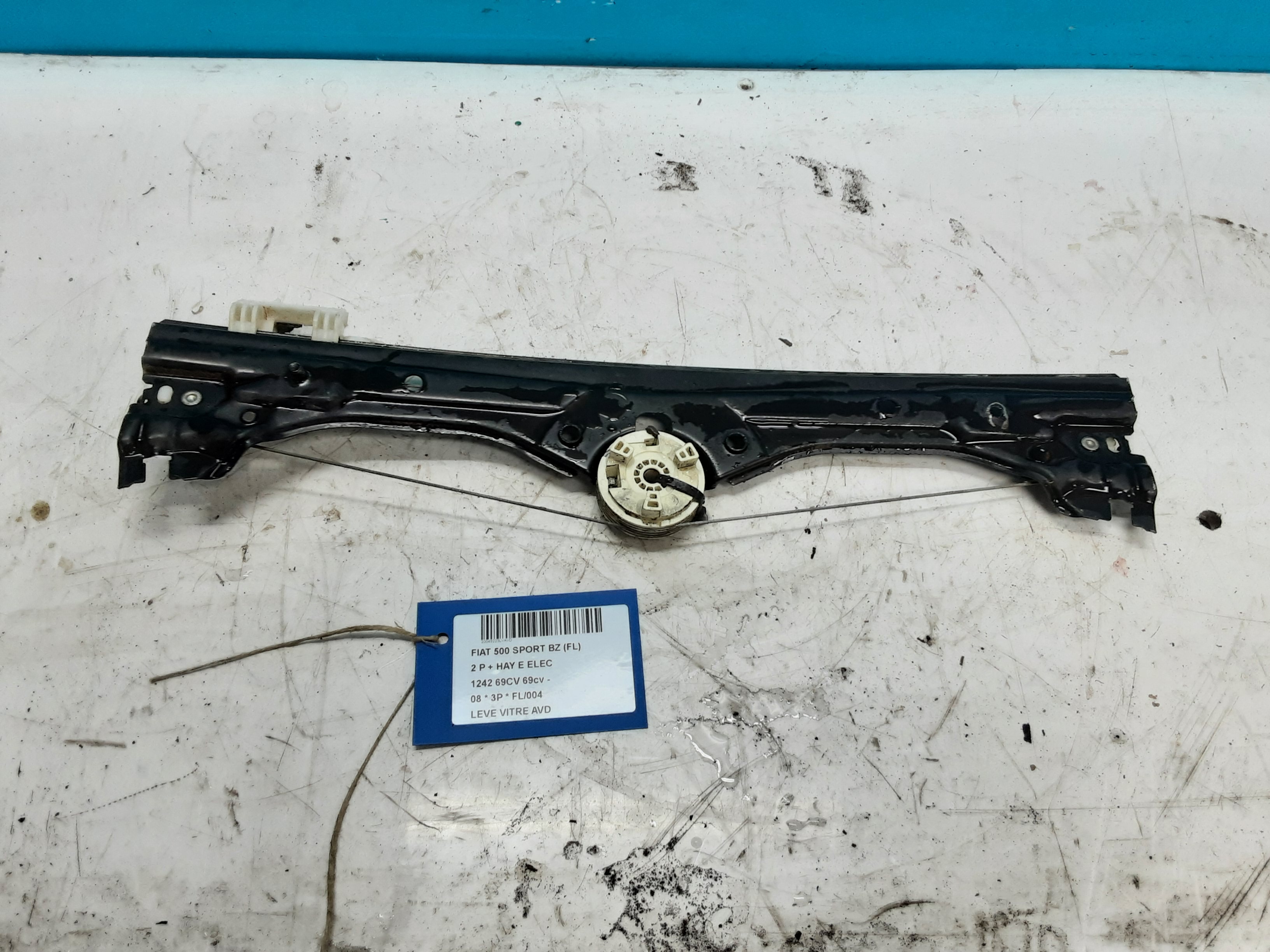 RUITMECHANISME VOOR RECHTS Fiat 500 07 - 15