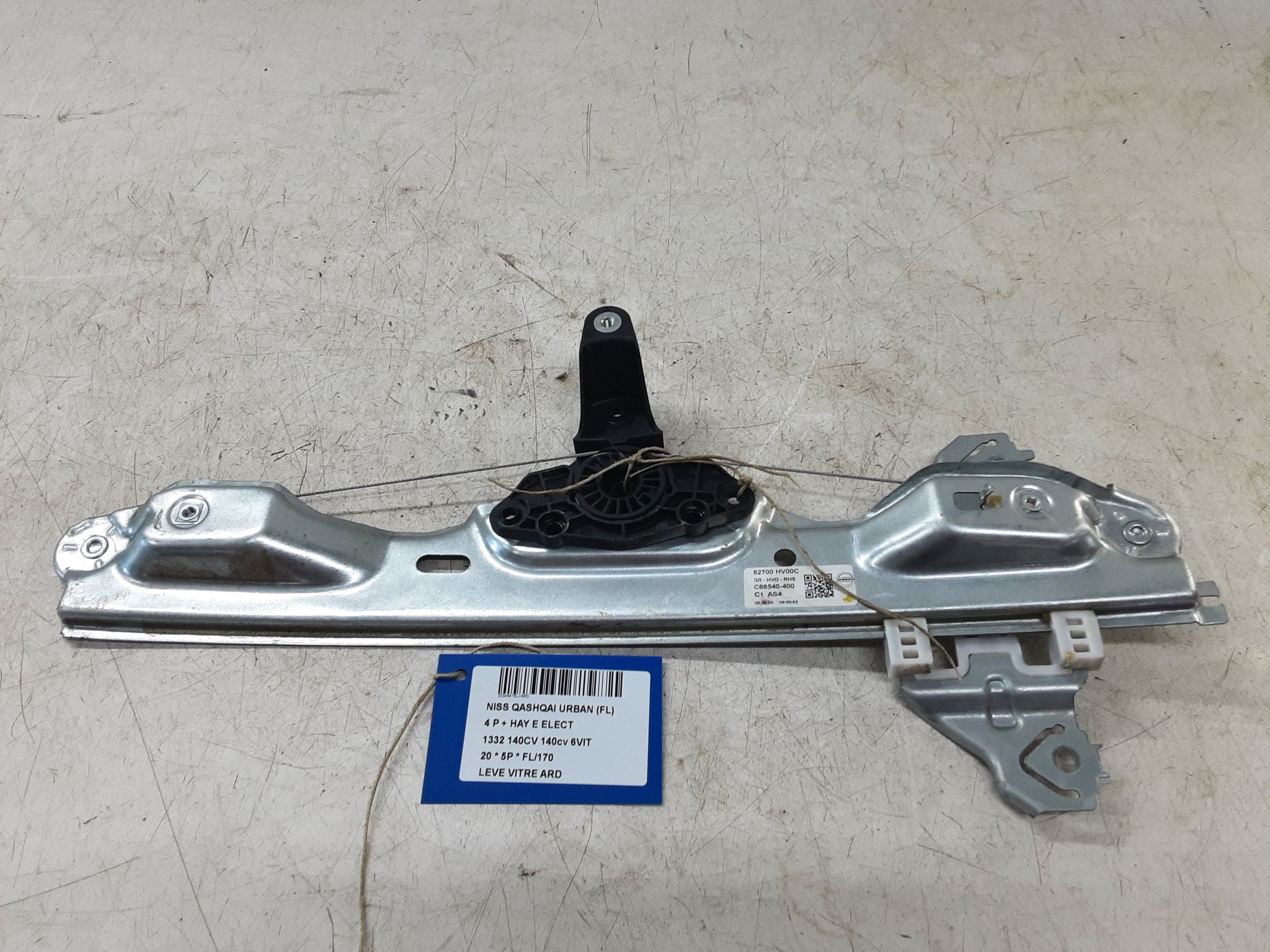 LEVE-VITRE DE PORTE ARRIERE DROITE Nissan QASHQAI 7/17 -  21 J11