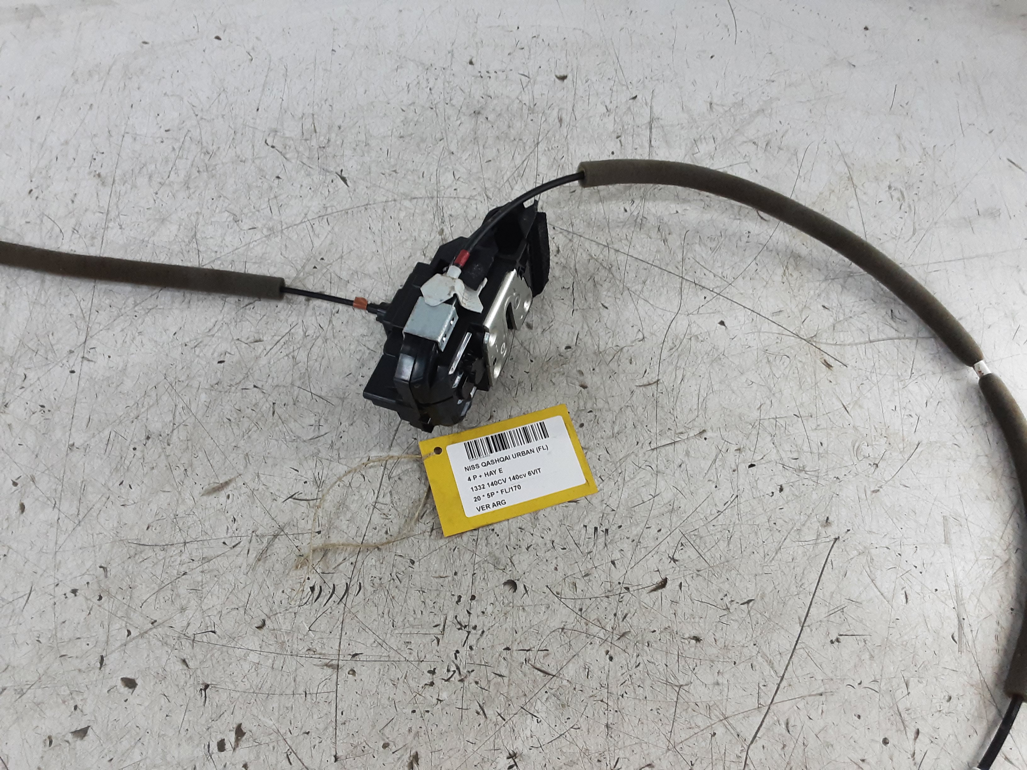 VERGRENDELING ACHTER LINKS Nissan QASHQAI 7/17 -  21 J11