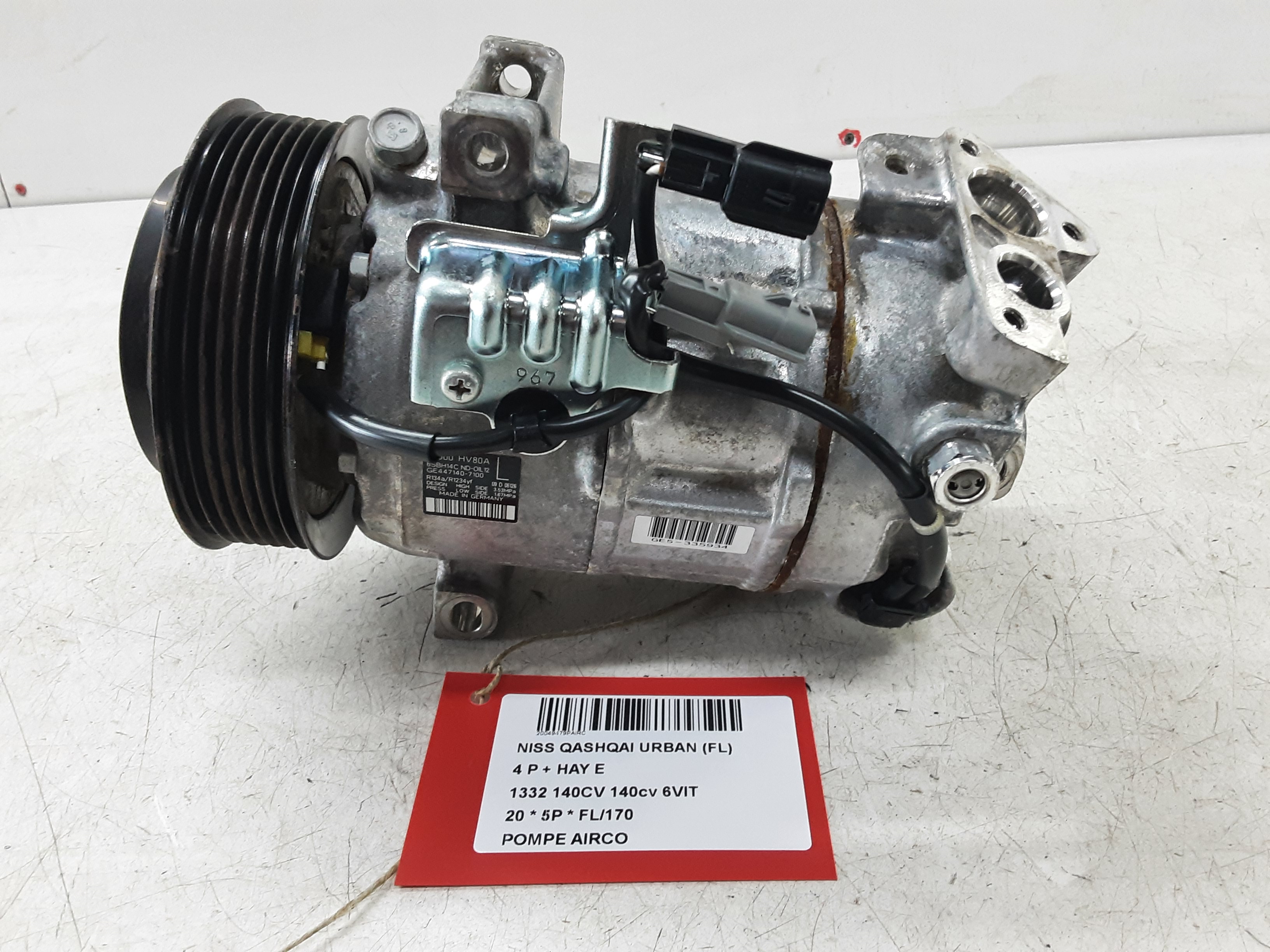 POMPE D&#039;AIRCO Nissan QASHQAI 7/17 -  21 J11