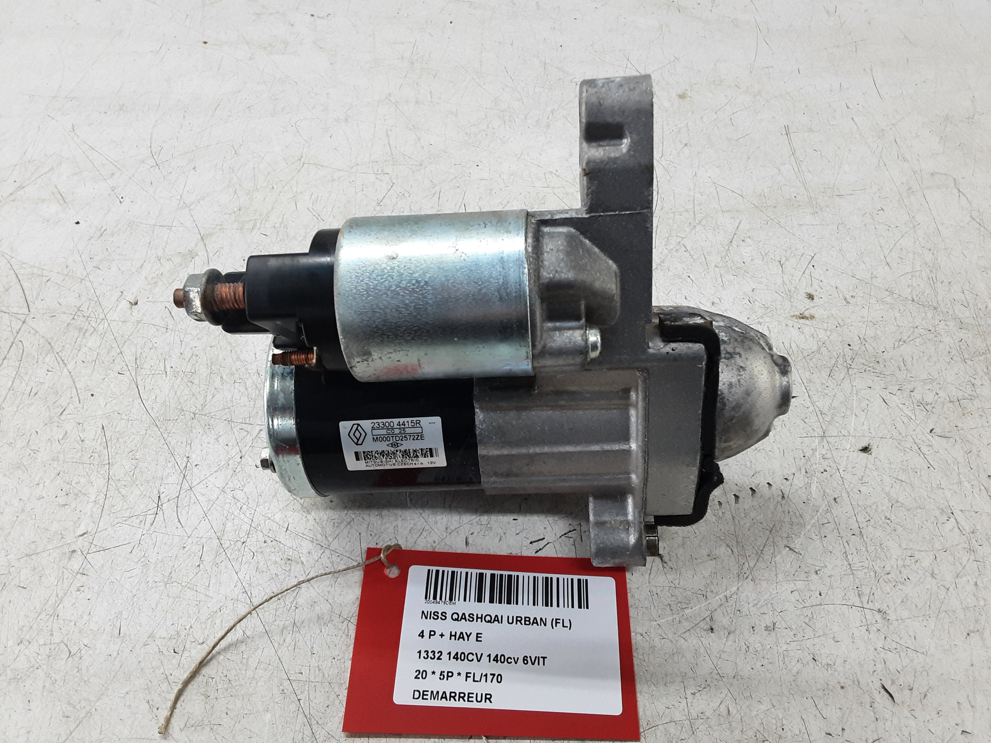 STARTMOTOR Nissan QASHQAI 7/17 -  21 J11