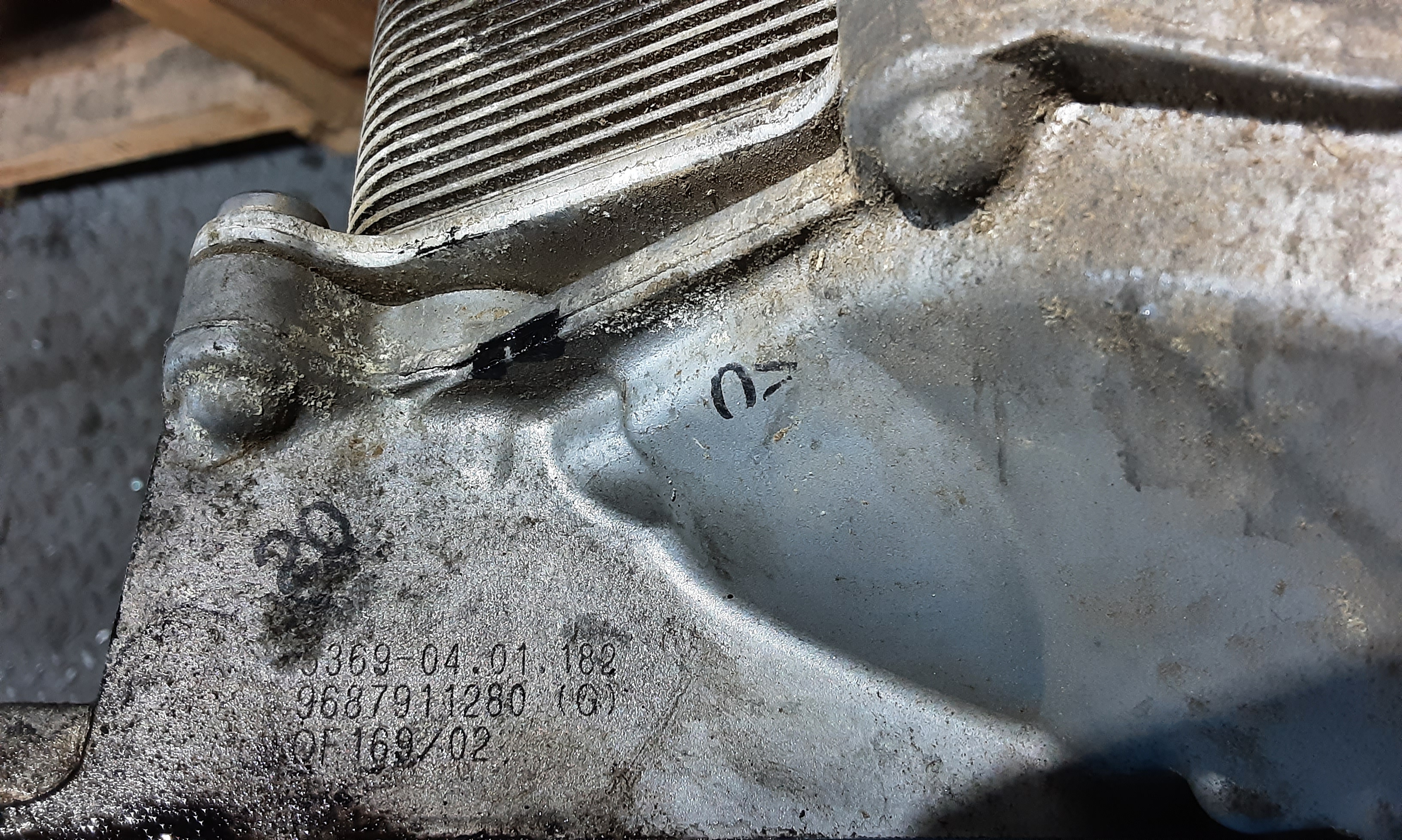 OLIEFILTERSTEUN Ford FIESTA 1/13 - 17