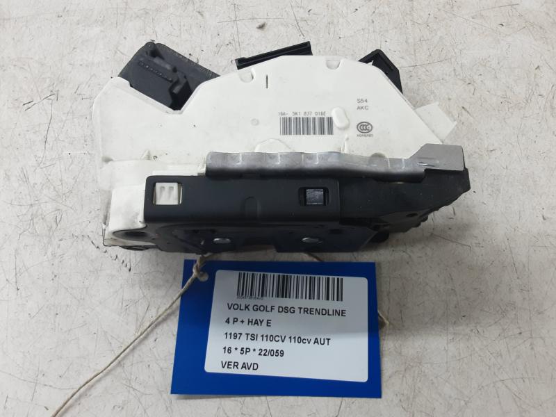 VERROUILLAGE DE PORTE AVANT DROITE Vw GOLF VII 11/12 - 17