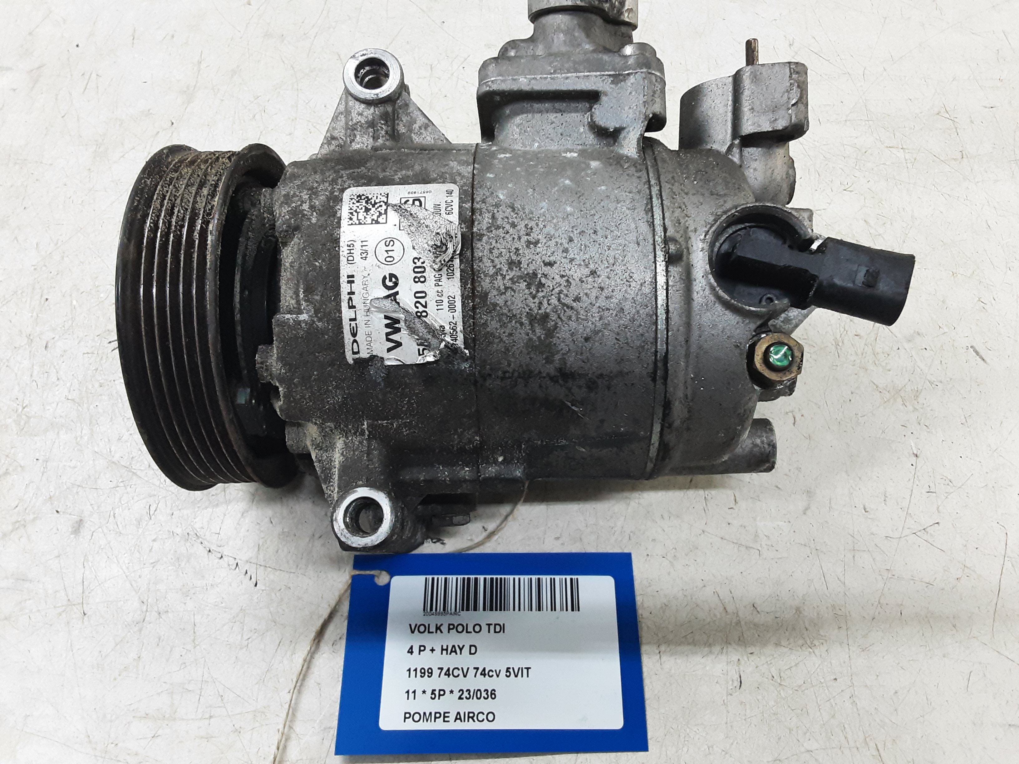 AIRCO POMP Vw POLO (6R) 6/09 - 4/14