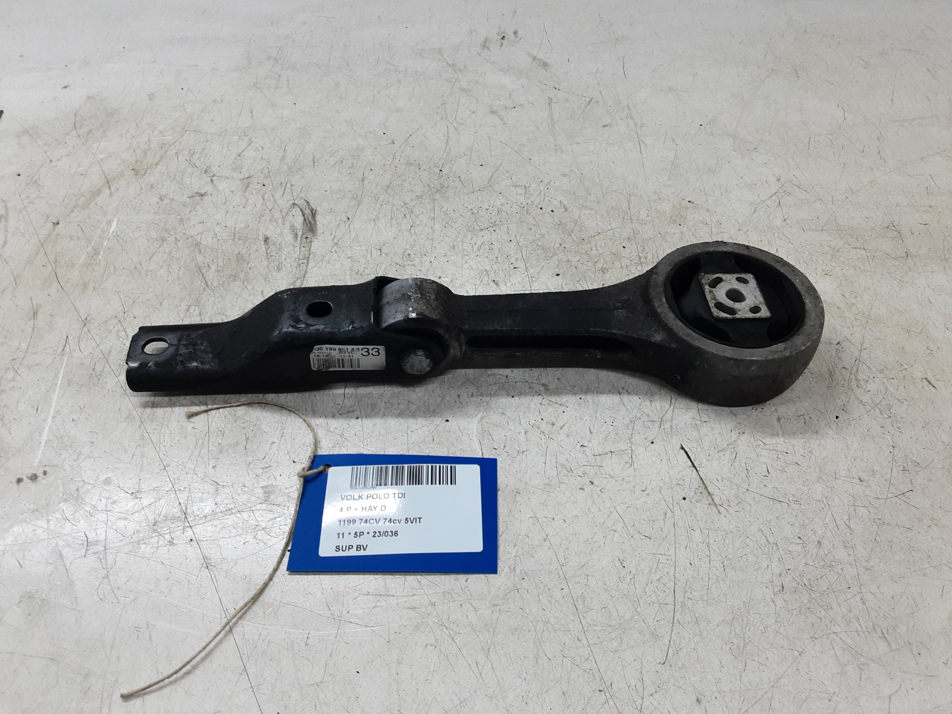 SUPPORT DE BOITE DE VITESSES Vw POLO (6R) 6/09 - 4/14