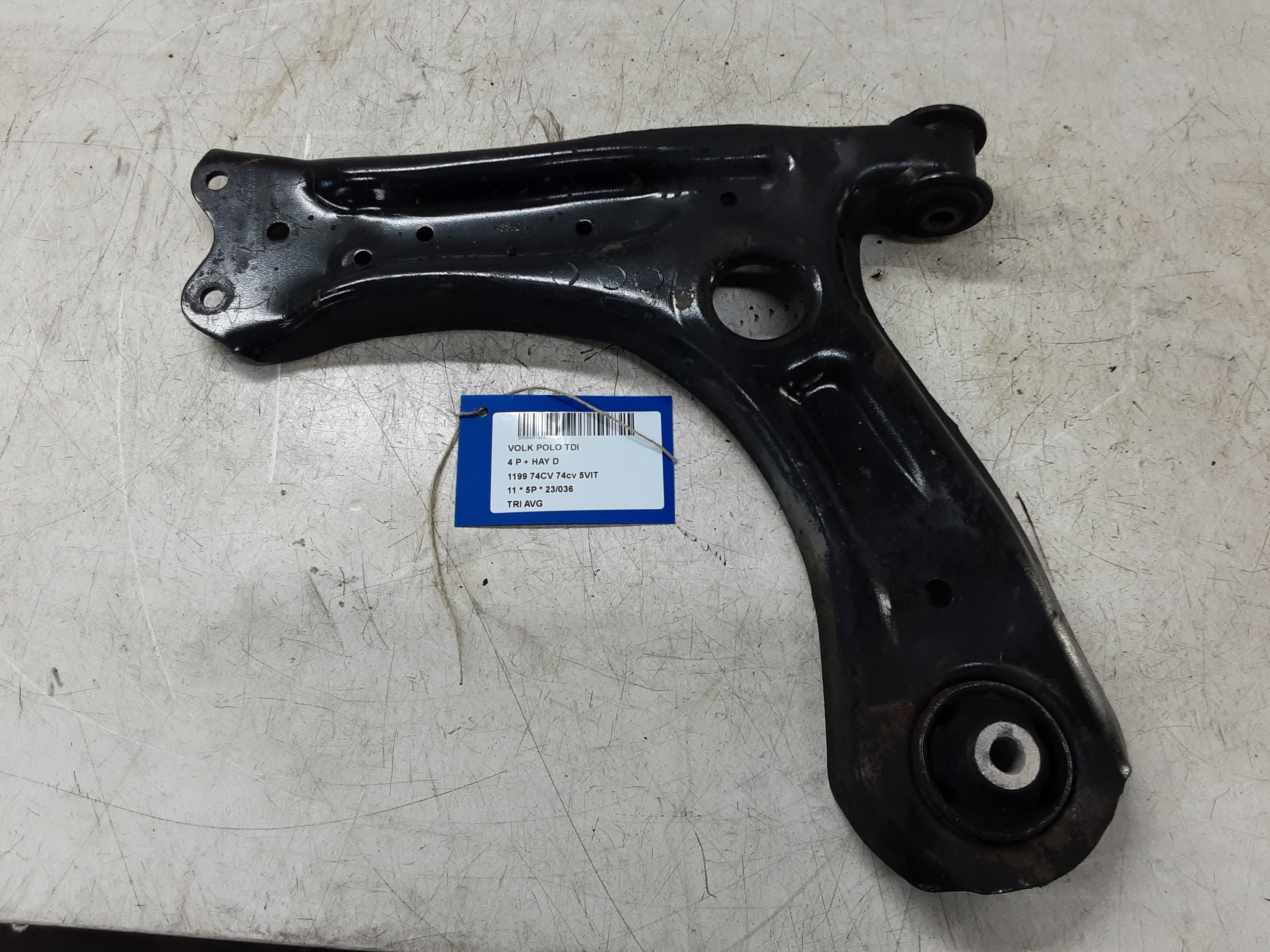 DRAAGARM VOOR LINKS Vw POLO (6R) 6/09 - 4/14