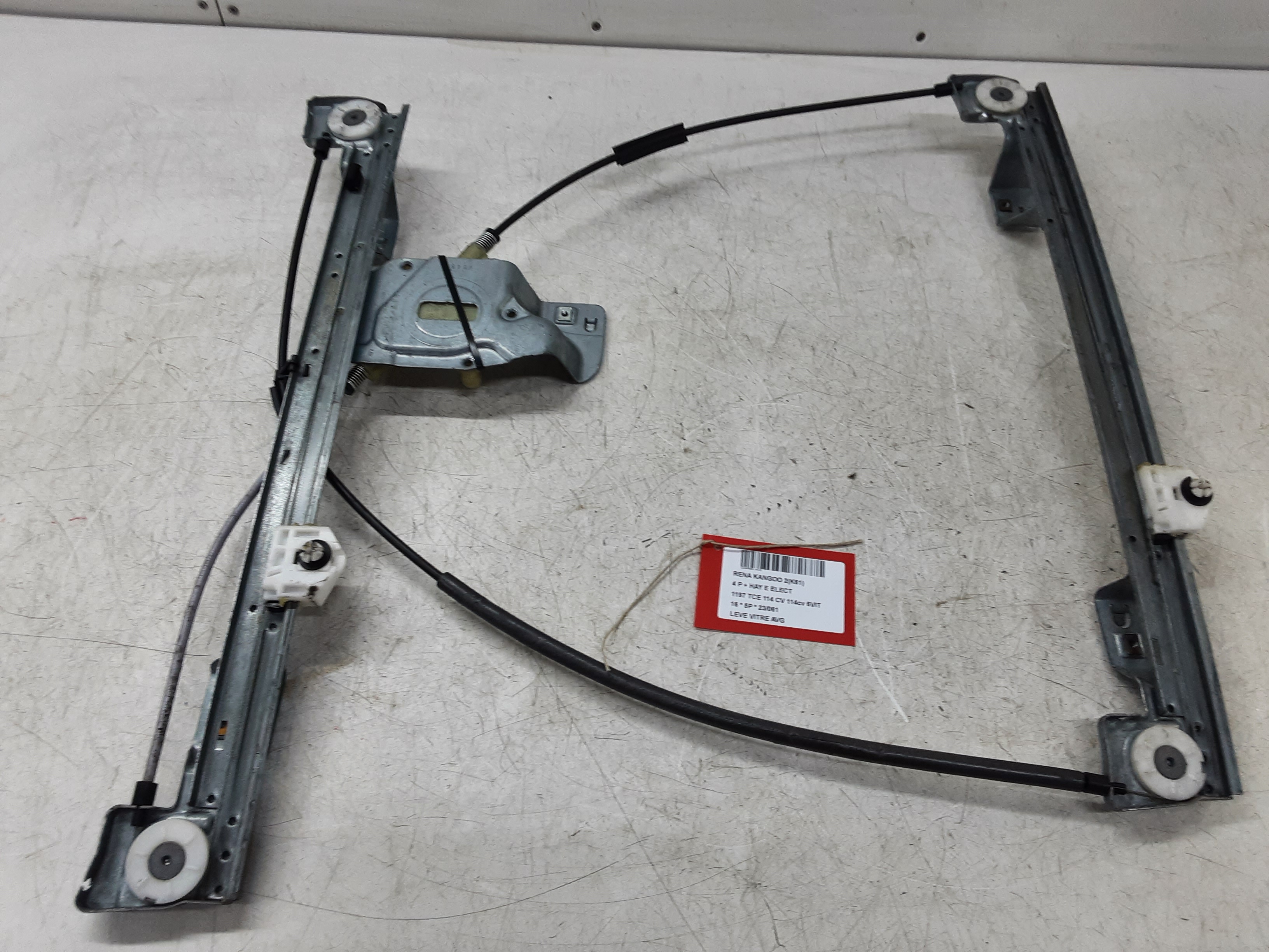 RUITMECHANISME VOOR LINKS Renault KANGOO 6/13- 7/21