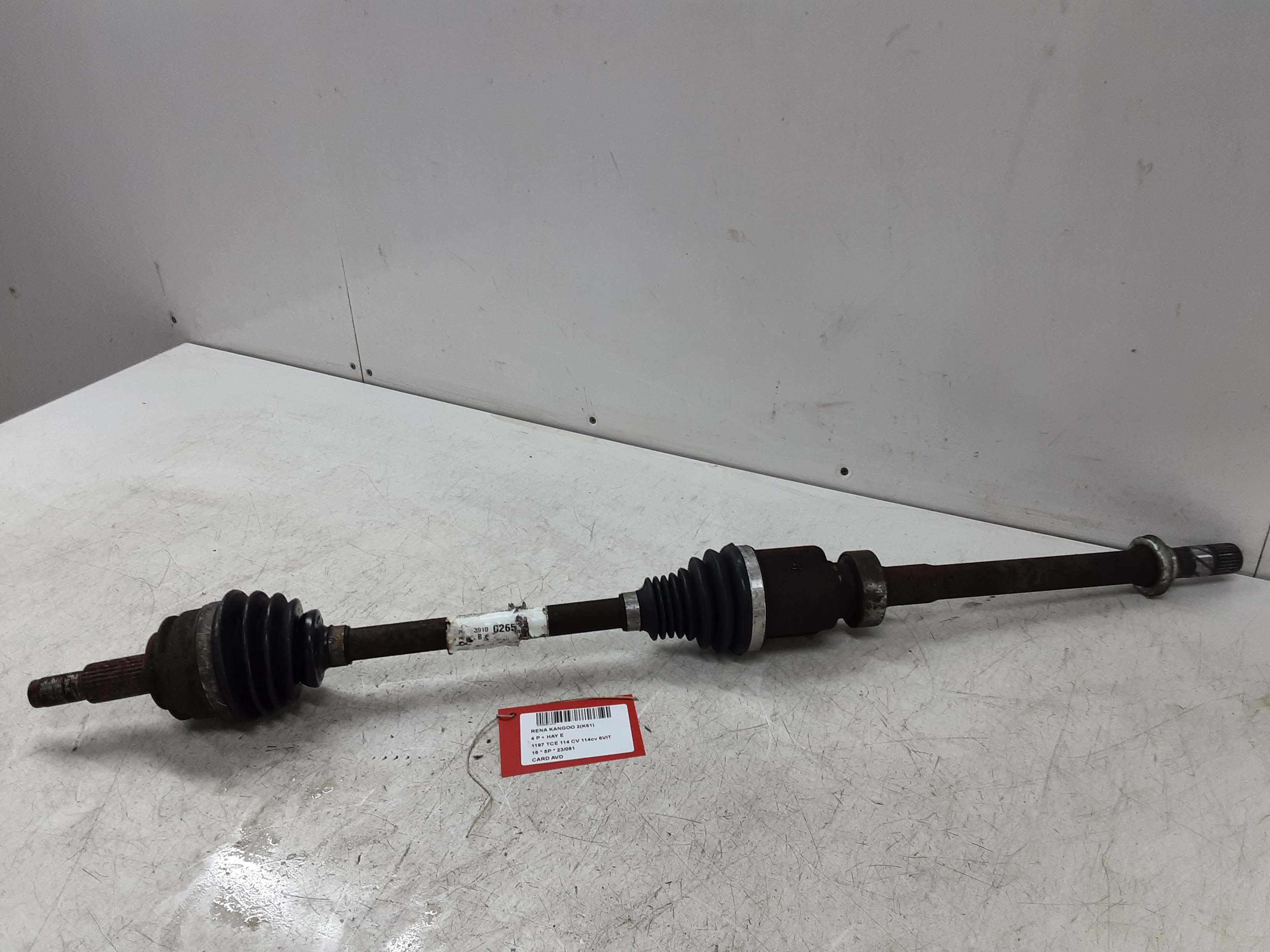 AANDRIJFAS VOOR RECHTS Renault KANGOO 6/13- 7/21