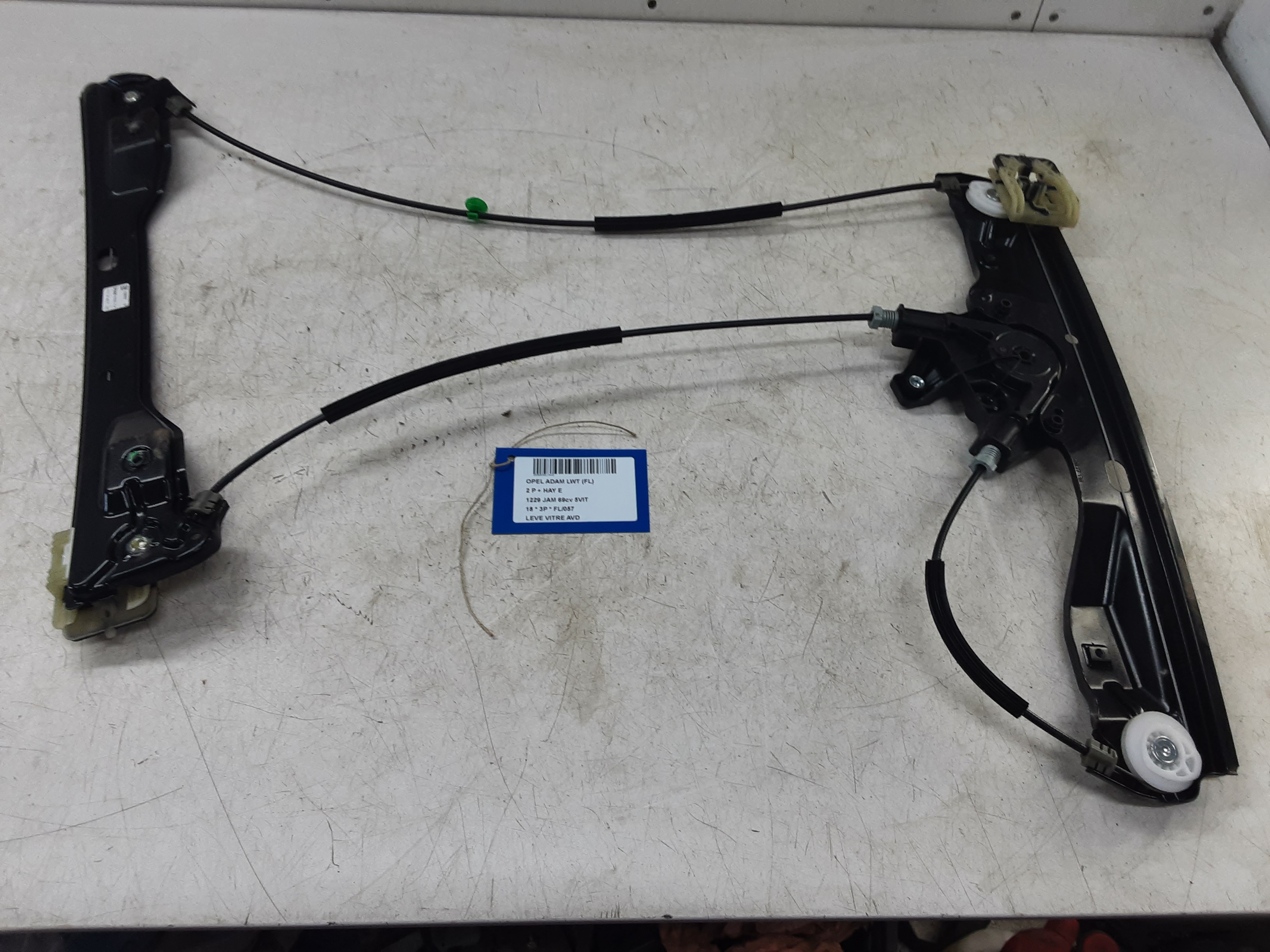 RUITMECHANISME VOOR RECHTS Opel ADAM 10/12+