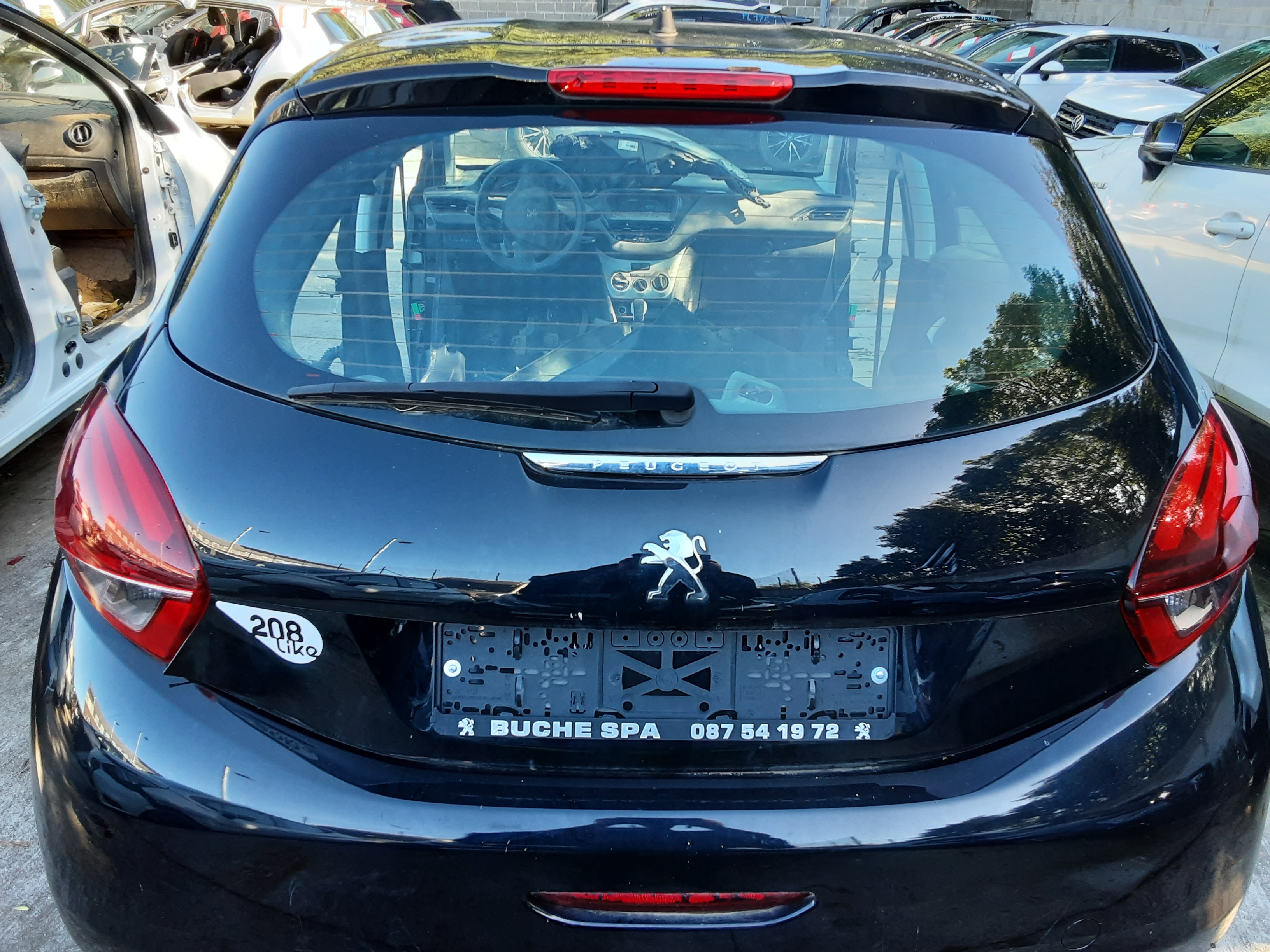 ACHTERKLEP Peugeot 208