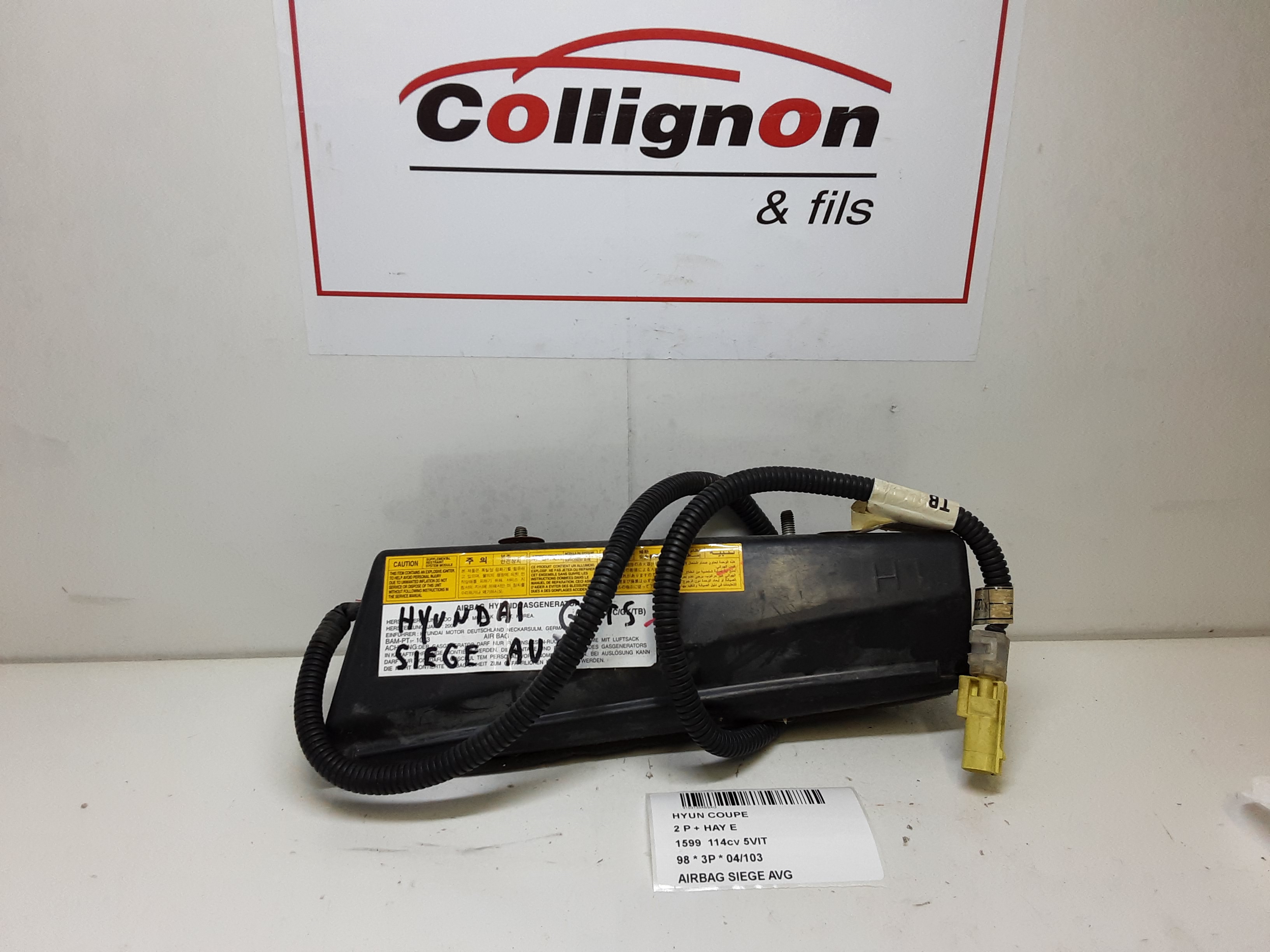 AIRBAG STOEL LINKS VOOR Hyundai COUPE 96 - 01