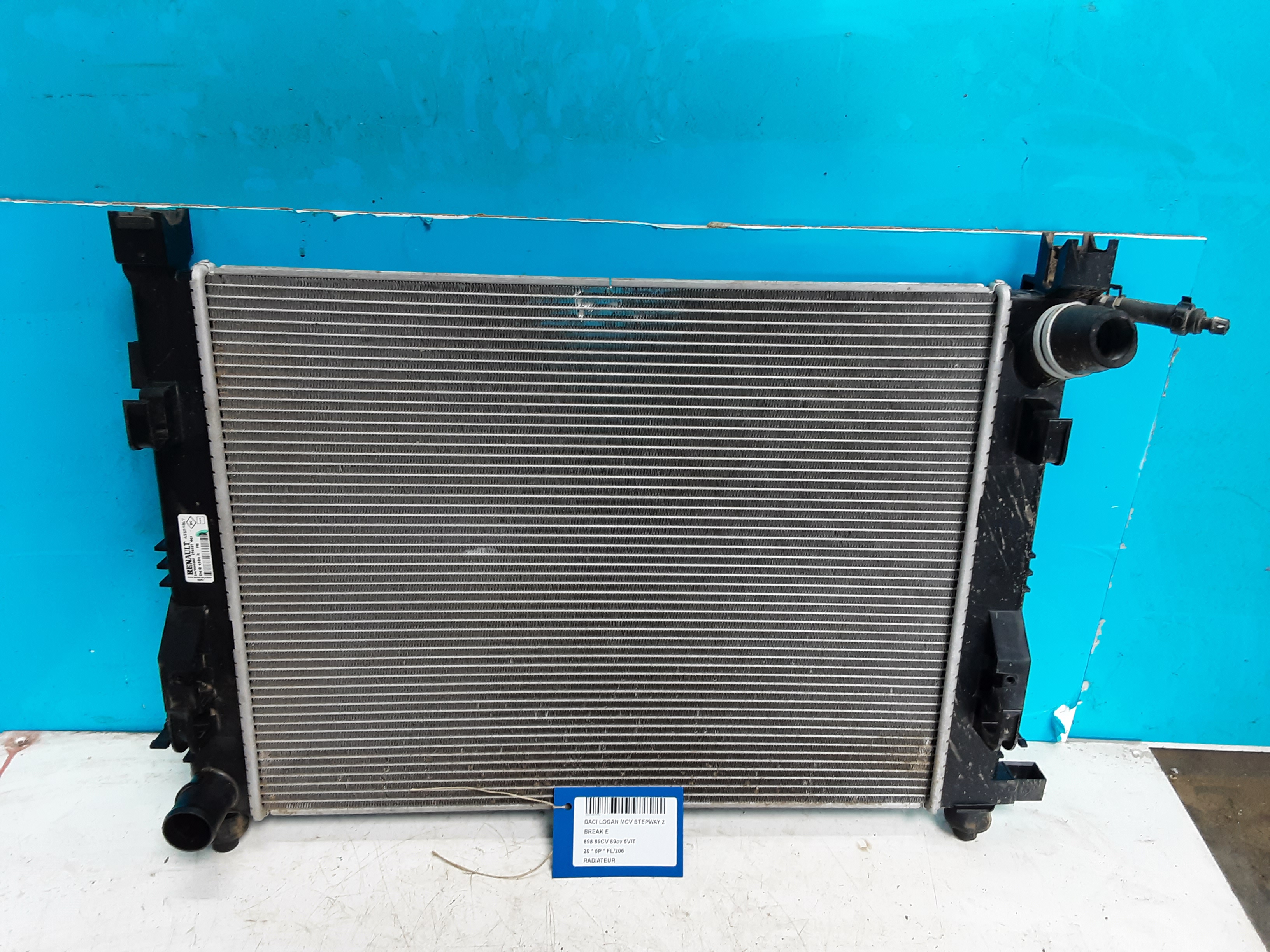 RADIATEUR Dacia LOGAN 12/16 - 20