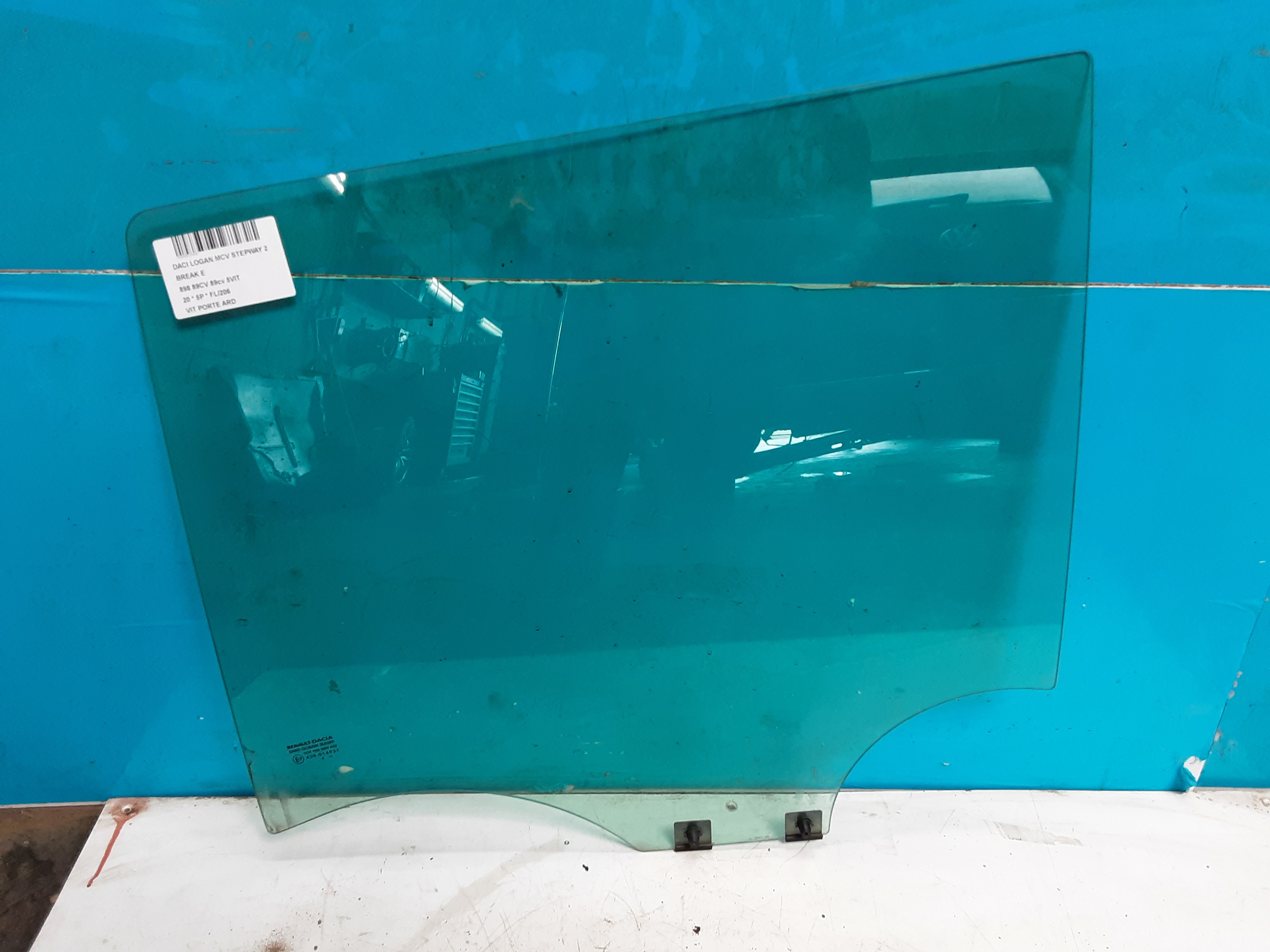 RIGHT REAR DOOR WINDOW Dacia LOGAN 12/16 - 20