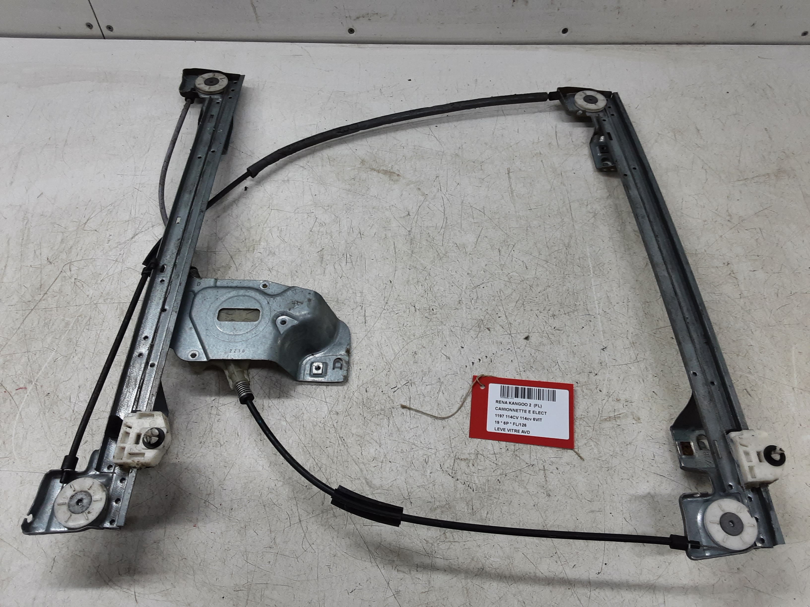 RUITMECHANISME VOOR RECHTS Renault KANGOO 6/13- 7/21