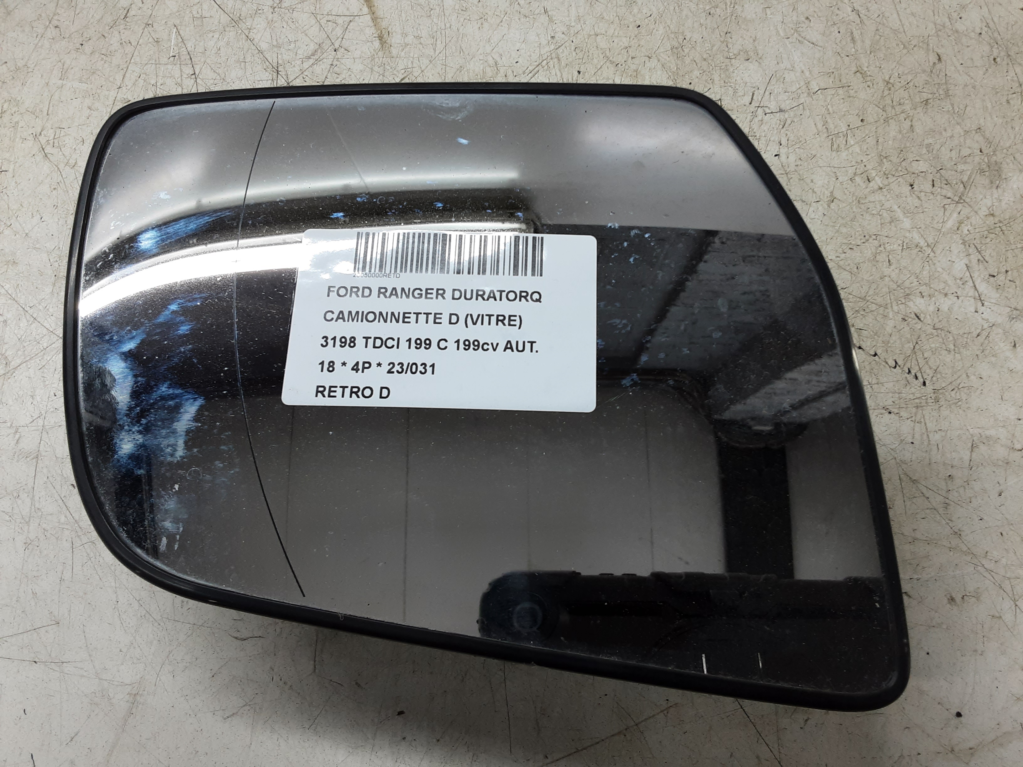 BUITENSPIEGEL RECHTS Ford RANGER (3) 10/15 - 2/19 FaceLift