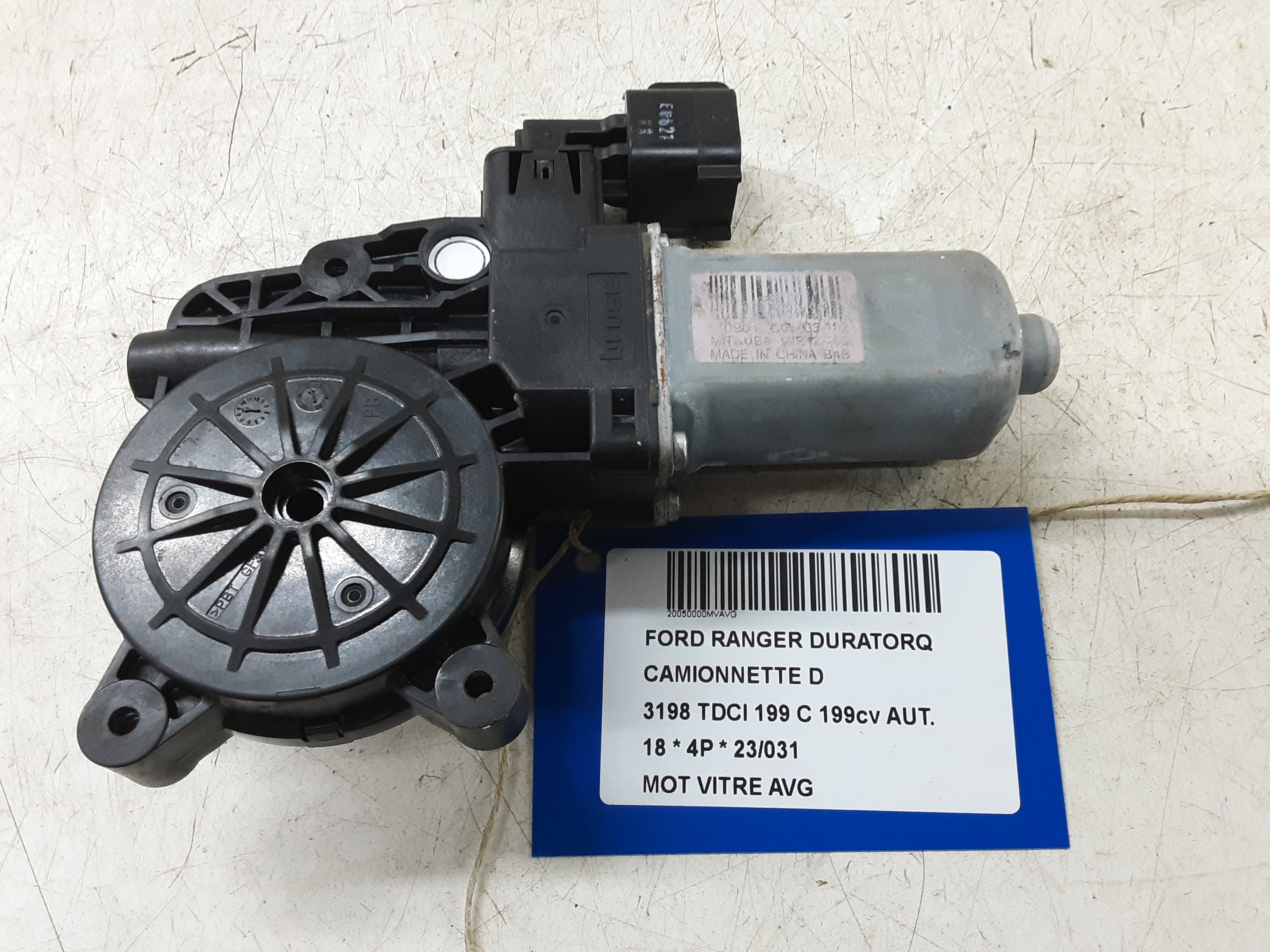 MOTOR RUITMECHANISME VOOR LINKS Ford RANGER (3) 10/15 - 2/19 FaceLift