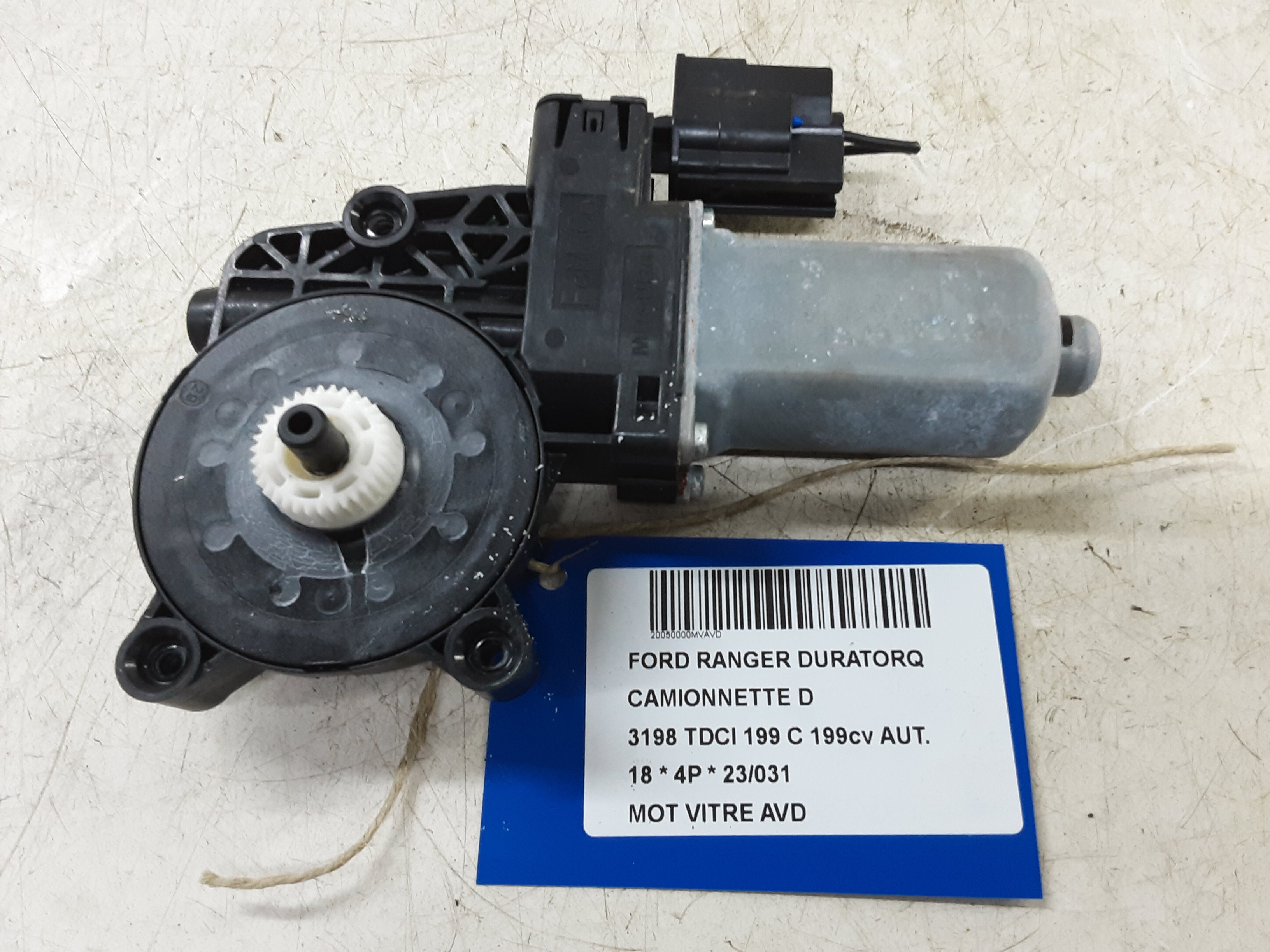 MOTOR RUITMECHANISME VOOR RECHTS Ford RANGER (3) 10/15 - 2/19 FaceLift