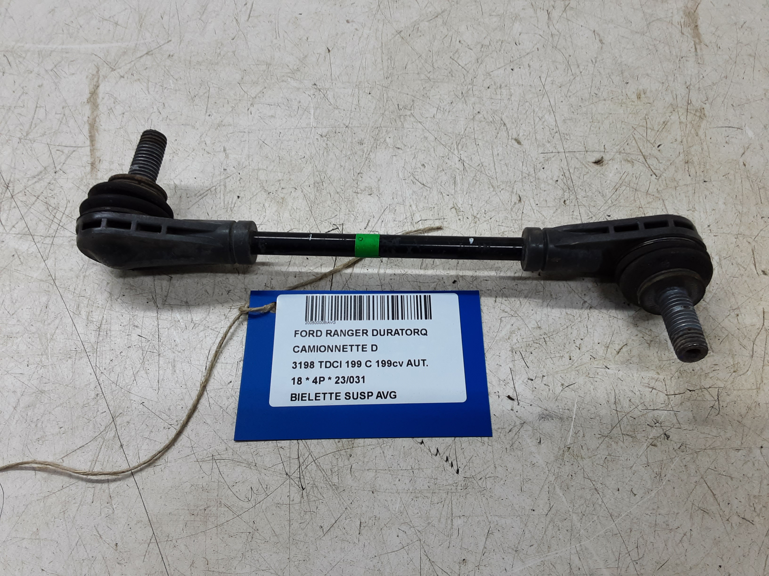REACHTIESTANG VOOR LINKS Ford RANGER (3) 10/15 - 2/19 FaceLift
