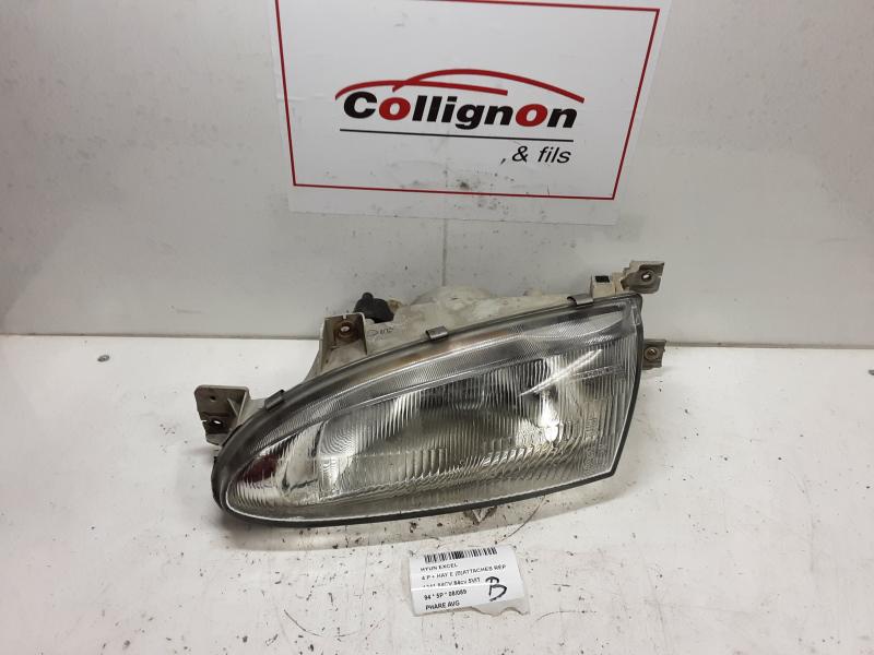 HEADLIGHT LEFT Hyundai EXCEL 94 > 99