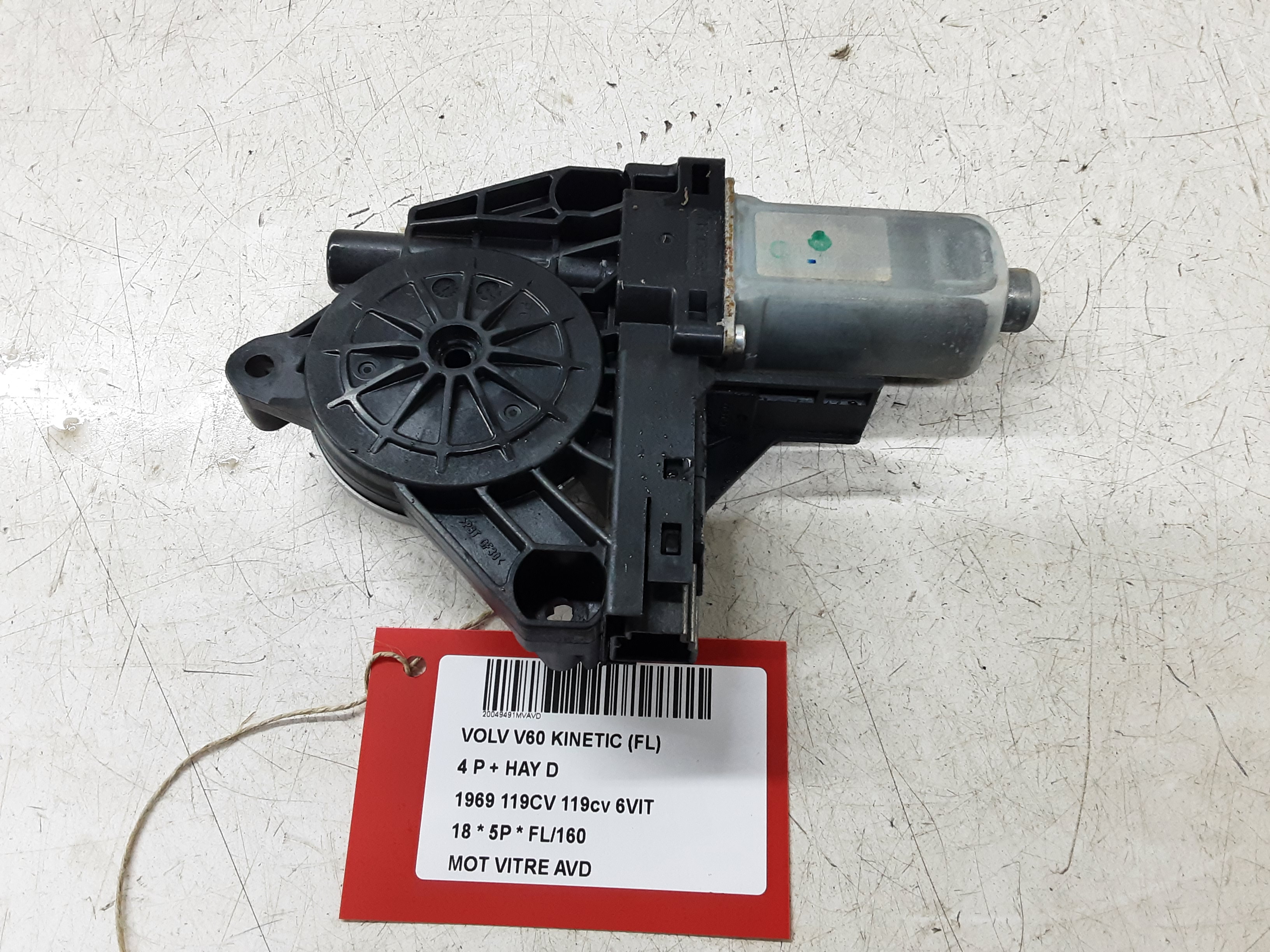 MOTEUR DE VITRE DE PORTE AVANT DROITE Volvo V60 10/10-08/18