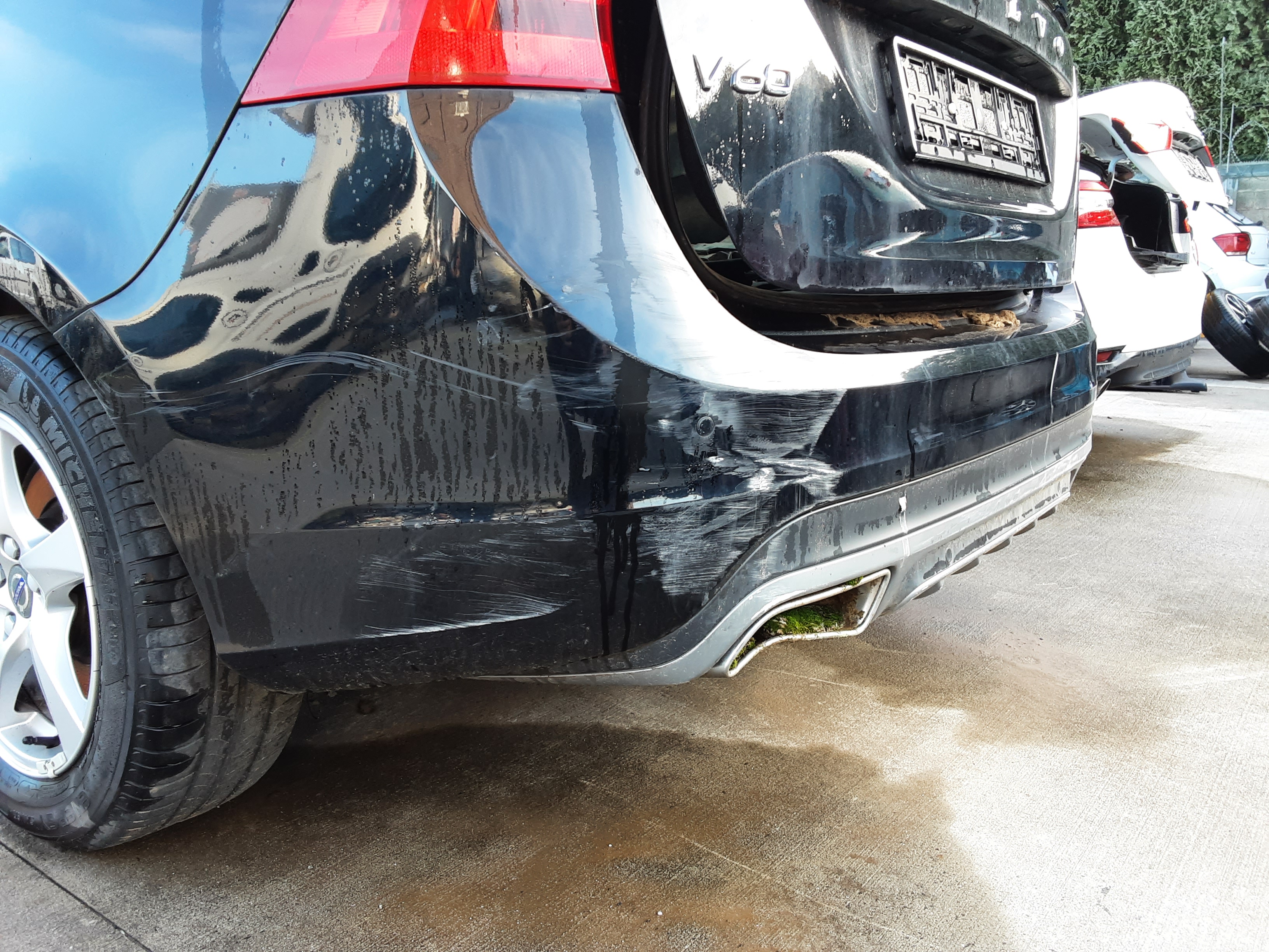 PARE-CHOCS ARRIERE Volvo V60 10/10-08/18