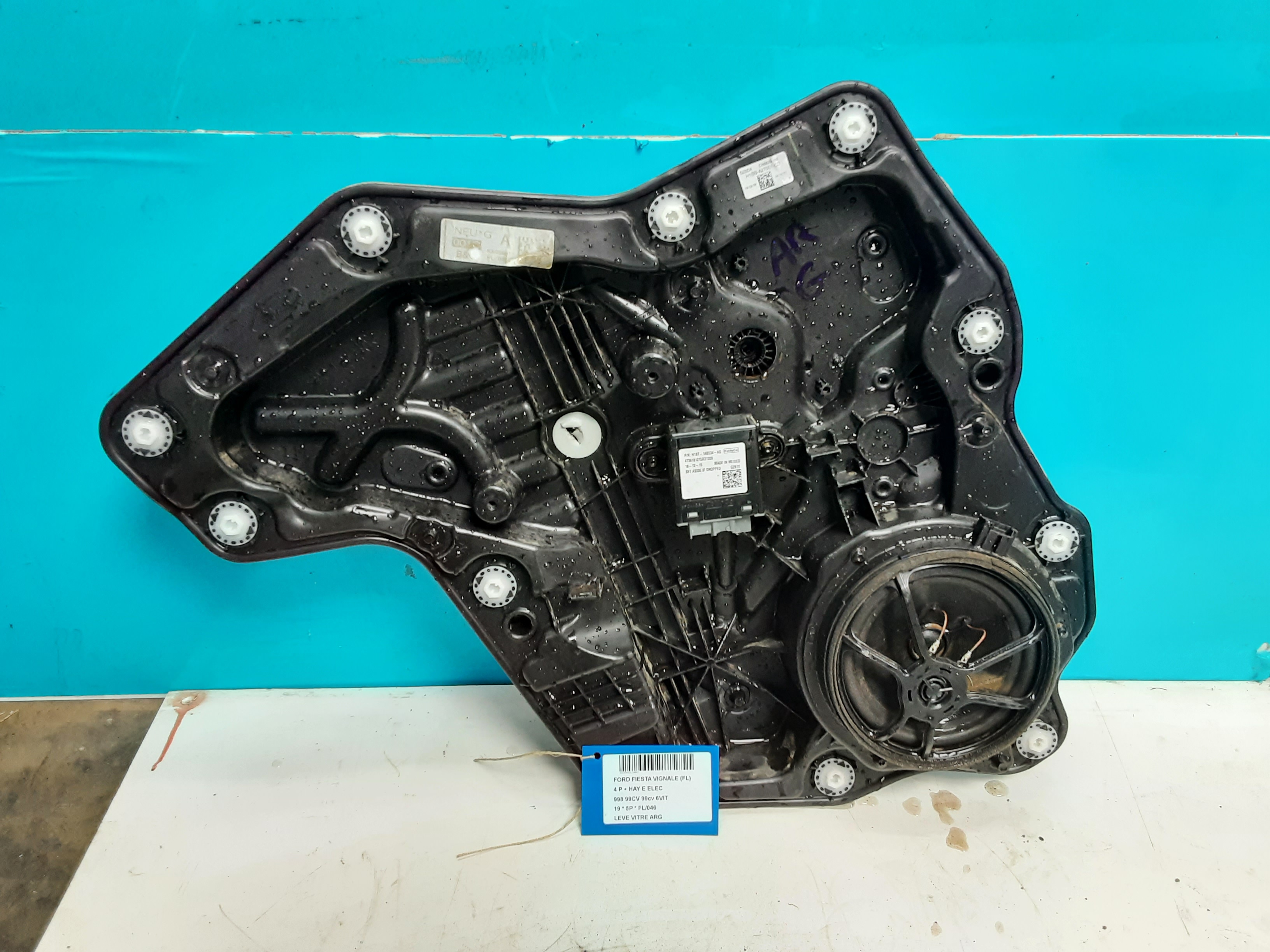 RUITMECHANISME ACHTER LINKS Ford FIESTA 5/17+