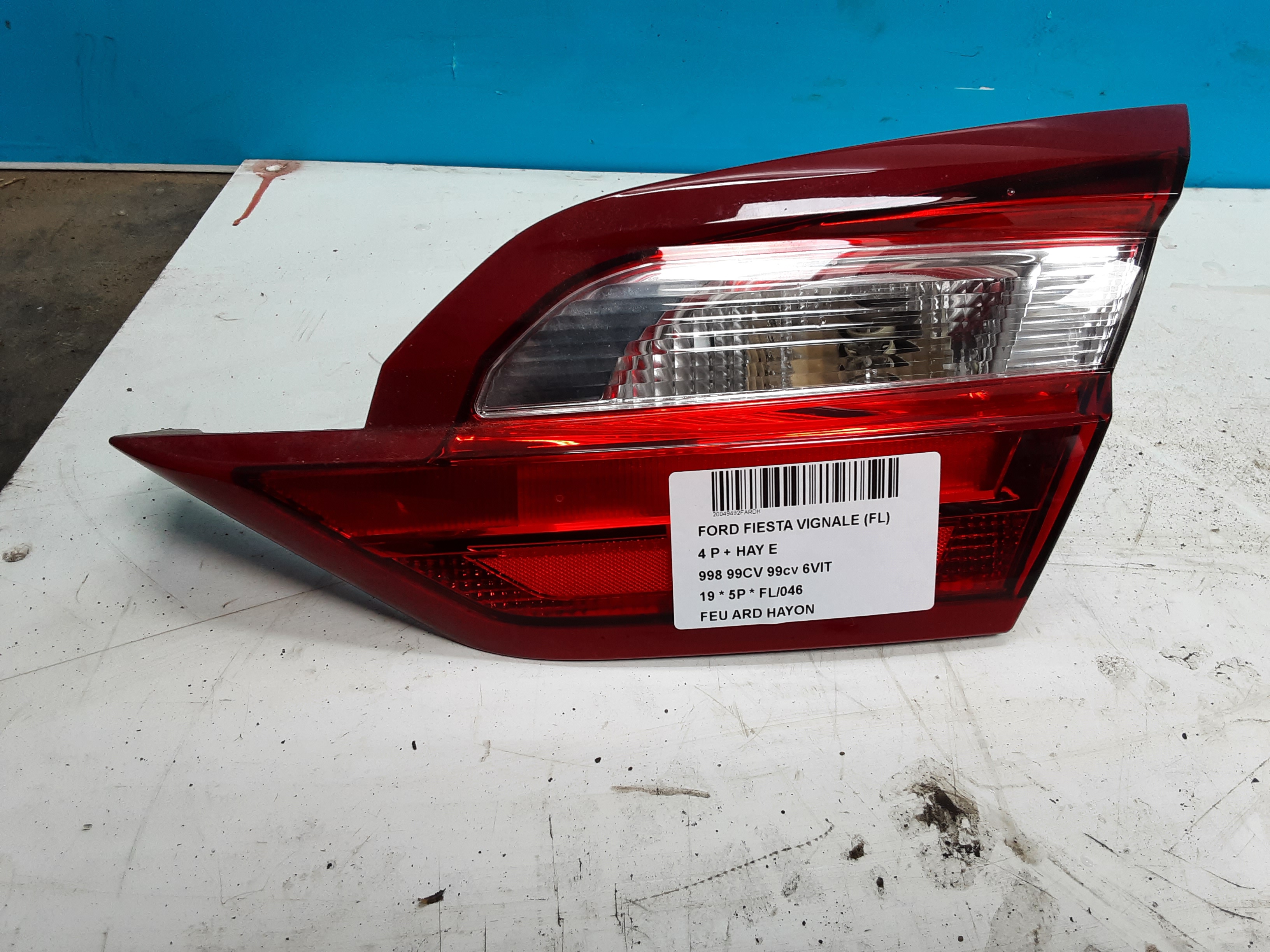 LICHT ACHTERKLEP RECHTS Ford FIESTA 5/17+