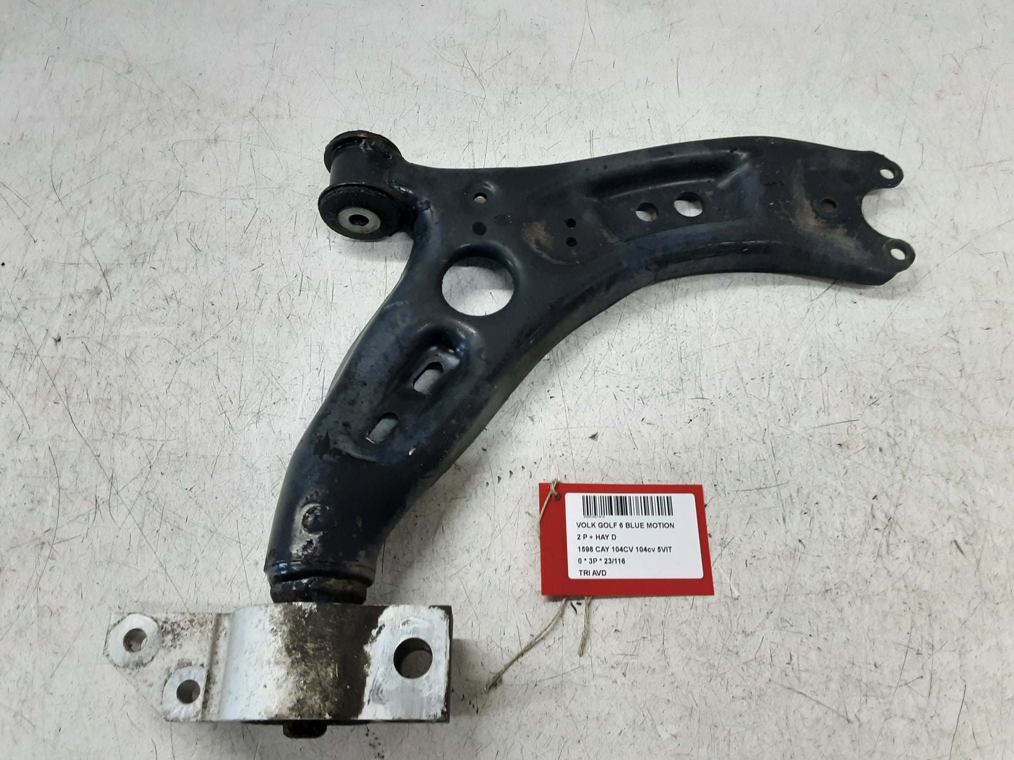 DRAAGARM VOOR RECHTS Vw GOLF VI 11/08 - 13